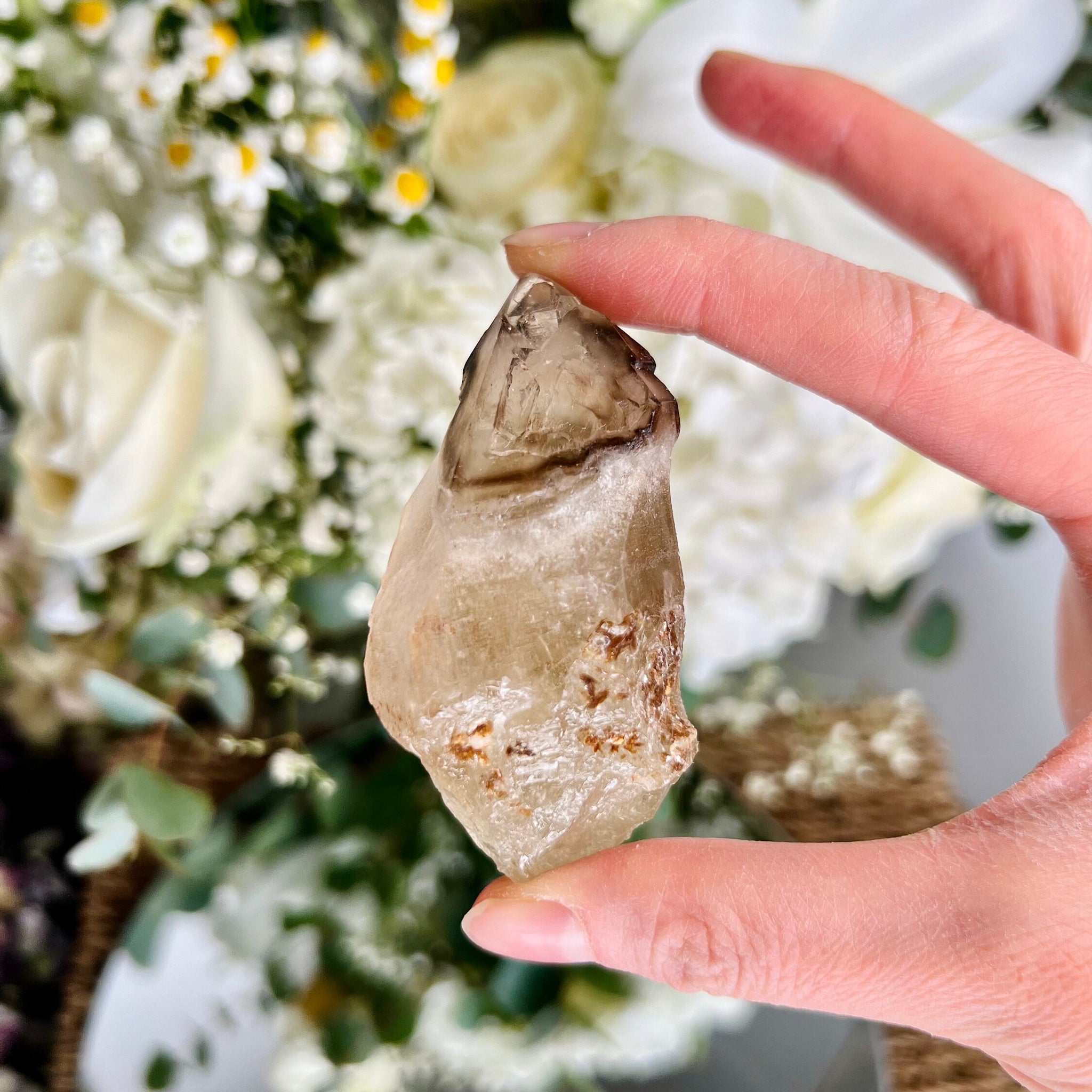 Grade AAA Natural Adaptogenic BG3 Citrine Scepter Specimen - A Marvel of Ancient Energy and Modern Resilience from Piaui, Brazil ACC09, 83g