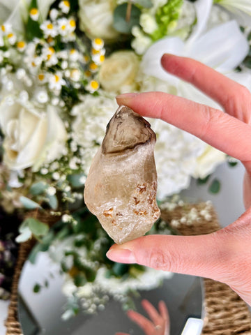 Grade AAA Natural Adaptogenic BG3 Citrine Scepter Specimen - A Marvel of Ancient Energy and Modern Resilience from Piaui, Brazil ACC09, 83g