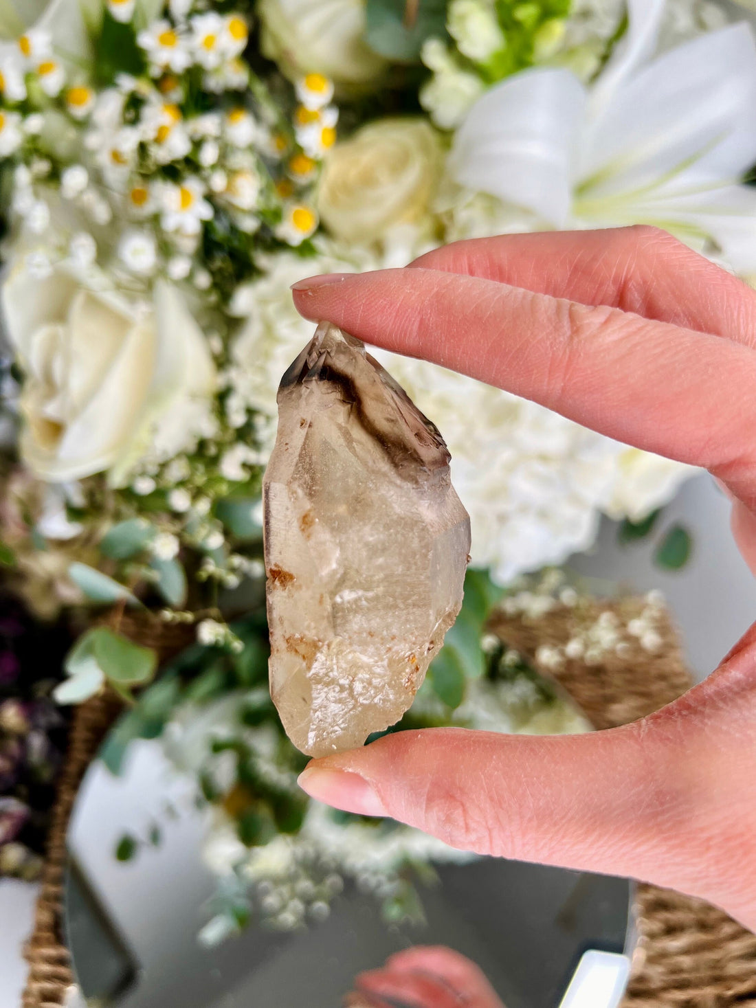 Grade AAA Natural Adaptogenic BG3 Citrine Scepter Specimen - A Marvel of Ancient Energy and Modern Resilience from Piaui, Brazil ACC09, 83g