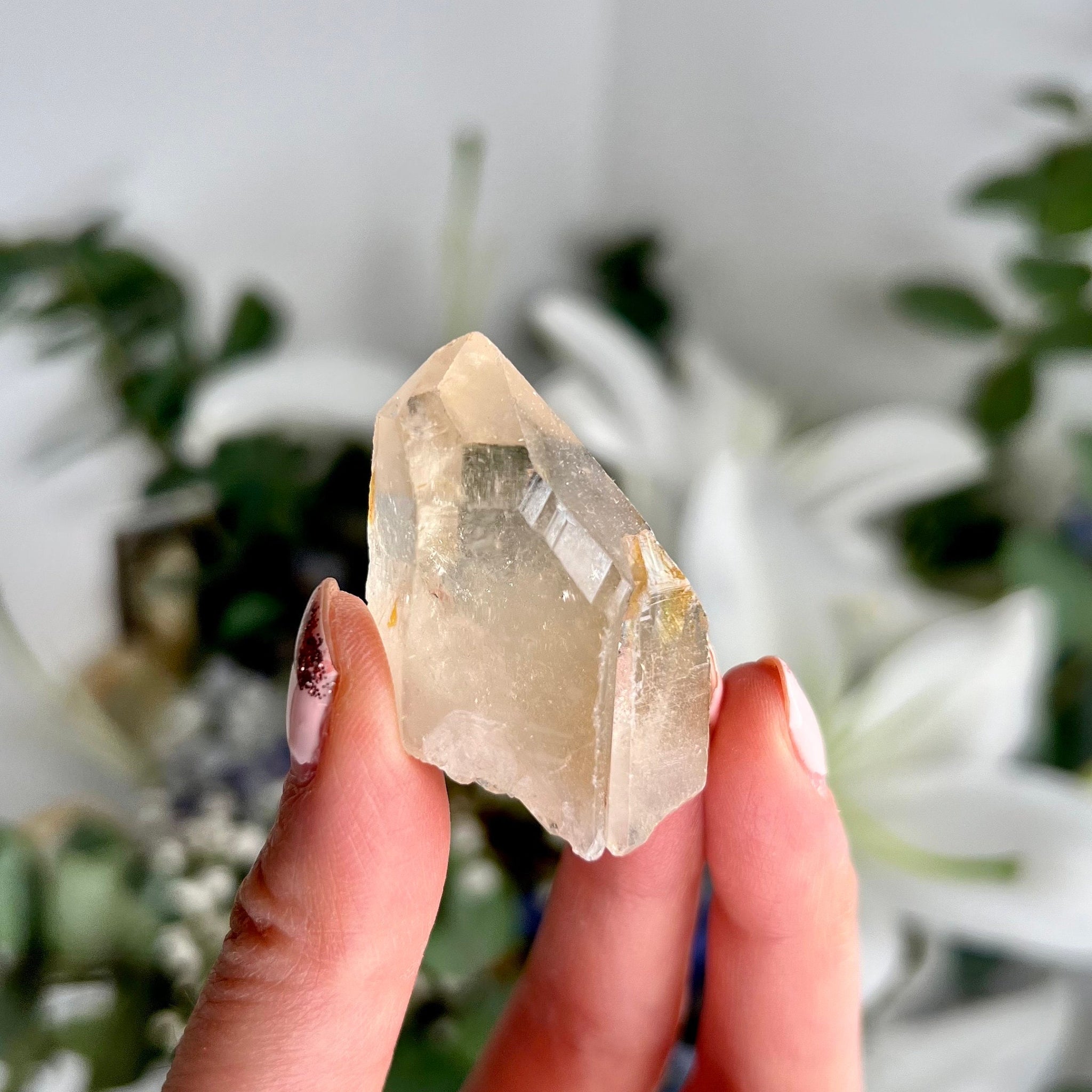 Grade AAA 100% Natural Cathedral Citrine Point from Araçuai Brazil - Super Extra Quality, CCH25, 27g