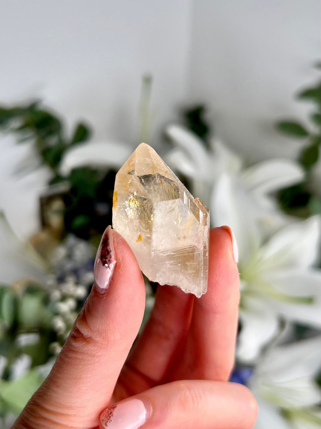 Grade AAA 100% Natural Cathedral Citrine Point from Araçuai Brazil - Super Extra Quality, CCH25, 27g