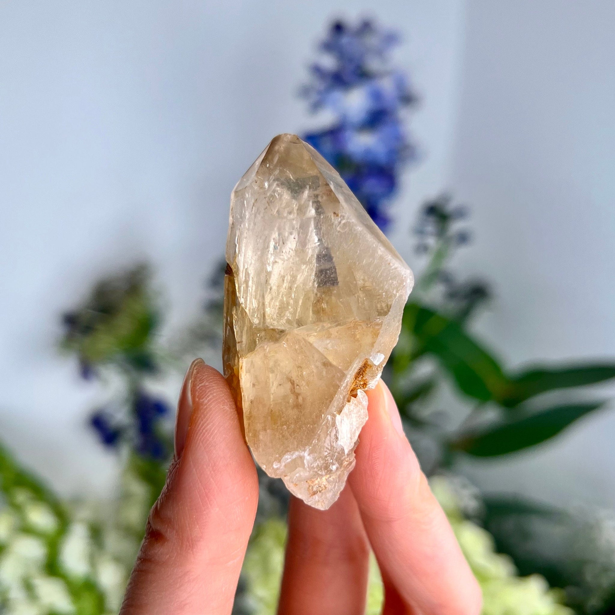 Grade AAA Natural Golden Citrine Cathedral Point - Super Extra Quality, CCH10, 46g