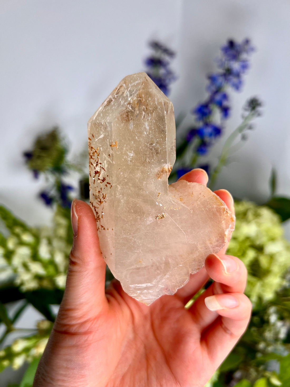Grade AA+ Natural Golden Citrine Cathedral Specimen with Mica -  Extra Quality, CCH15, 129g