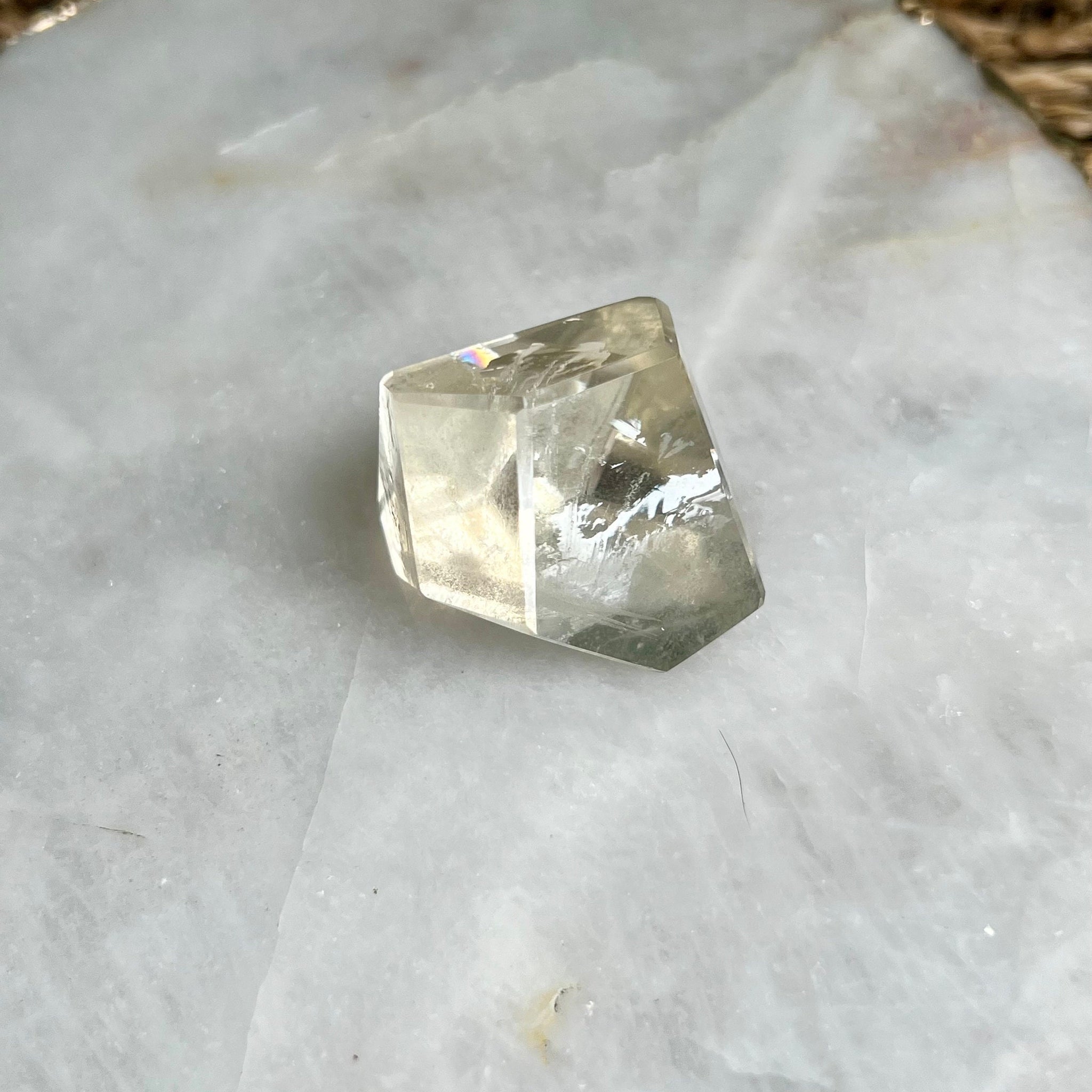 Grade AAA Golden Citrine Freeform - The Merchant’s Stone from Brazil, Master of Manifestation and Protection 31g CF17
