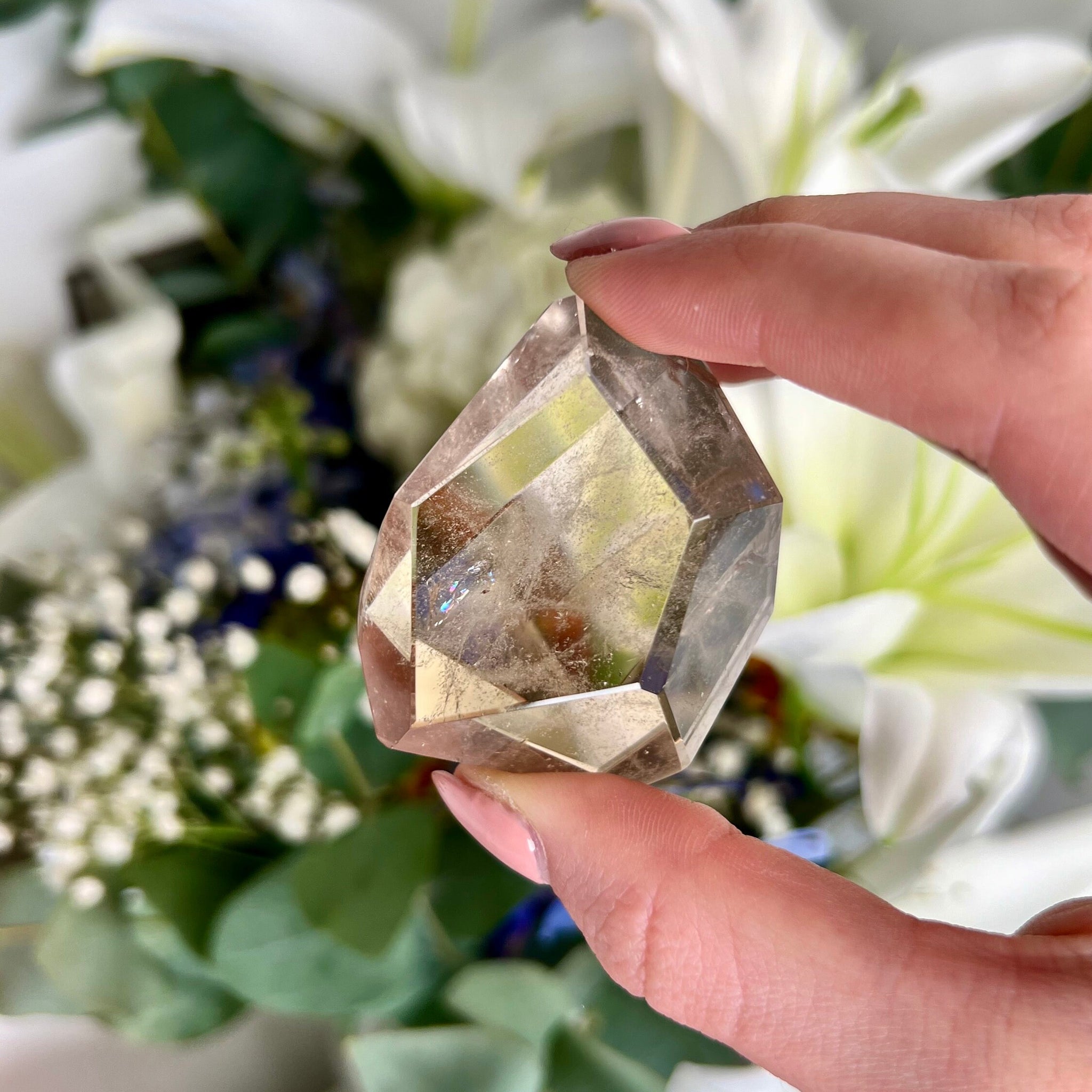 Grade AAA Smoky Citrine Freeform - The Merchant’s Stone from Brazil, Master of Manifestation and Protection 65g CF23