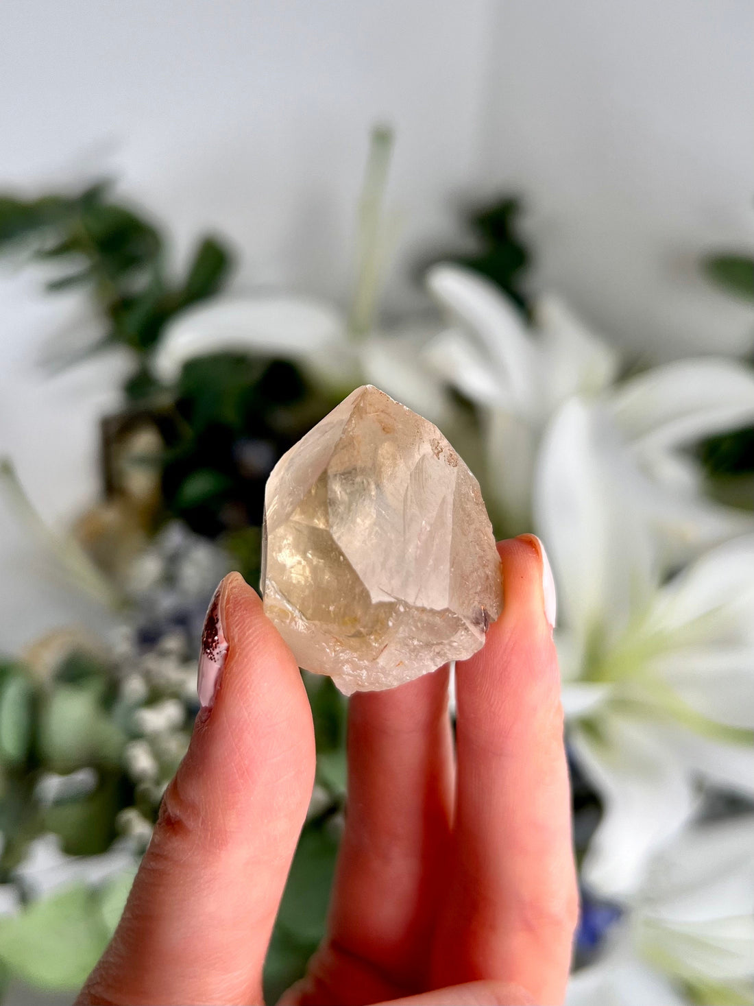 Grade AA 100% Natural Golden Cathedral Citrine Point from Araçuai Brazil - Super Extra Quality, CCH32, 26g