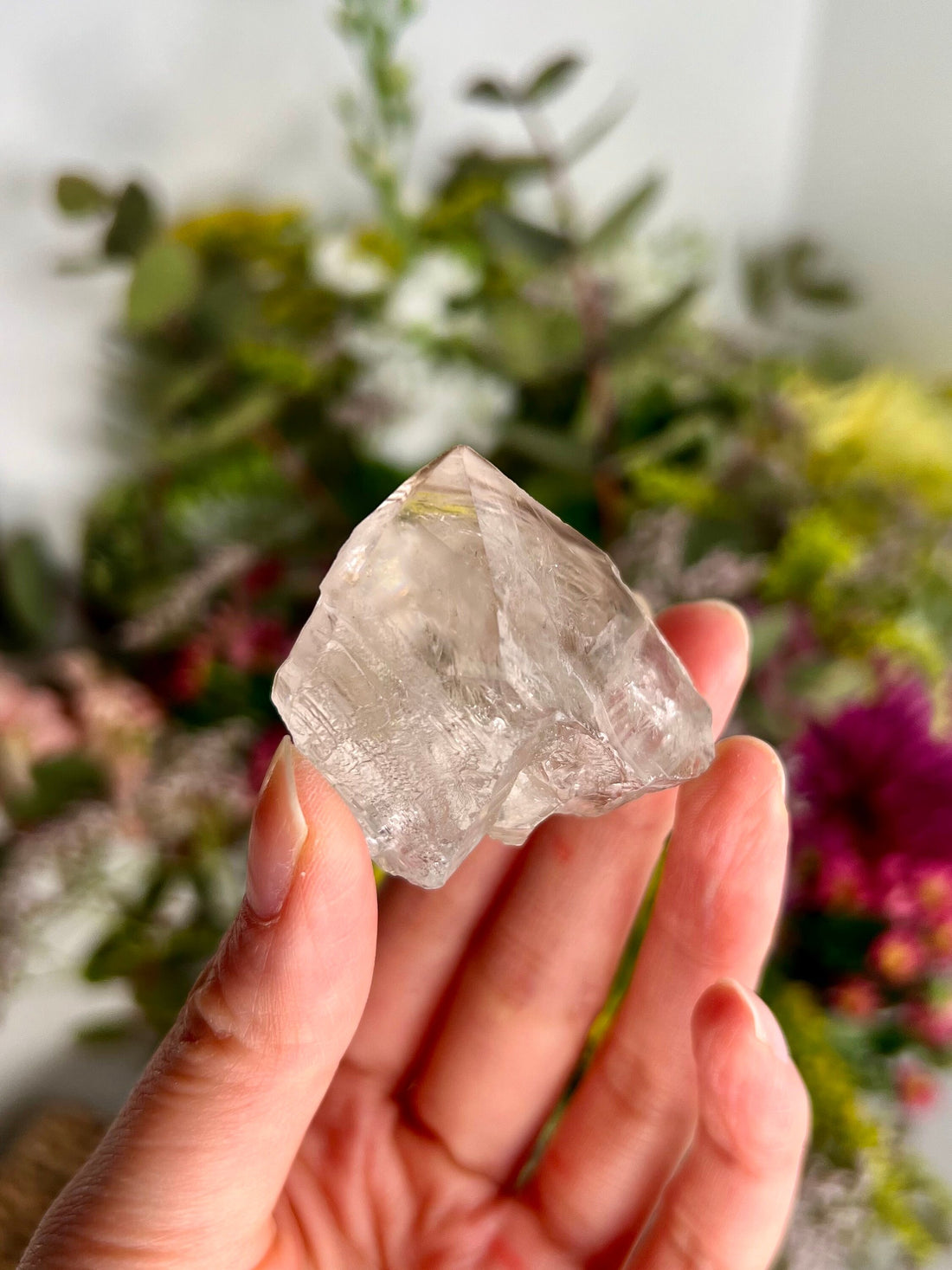 Grade AA 100% Natural Smoky Elestial Quartz - A Portal to Mystical Realms and Vibrant Healing EQC18, 41g