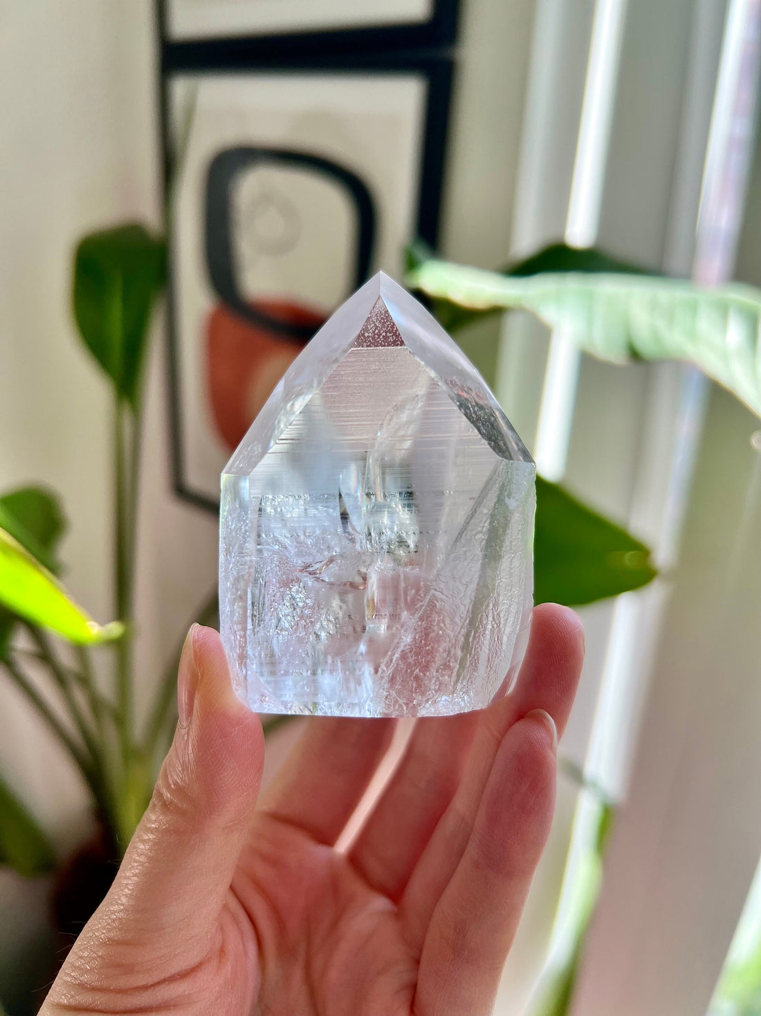 Grade AAA Lemurian Towers with Barcodes and Self-Healed - Semi-polished, Top Quality, from Sento se Bahia LTC25, 182g