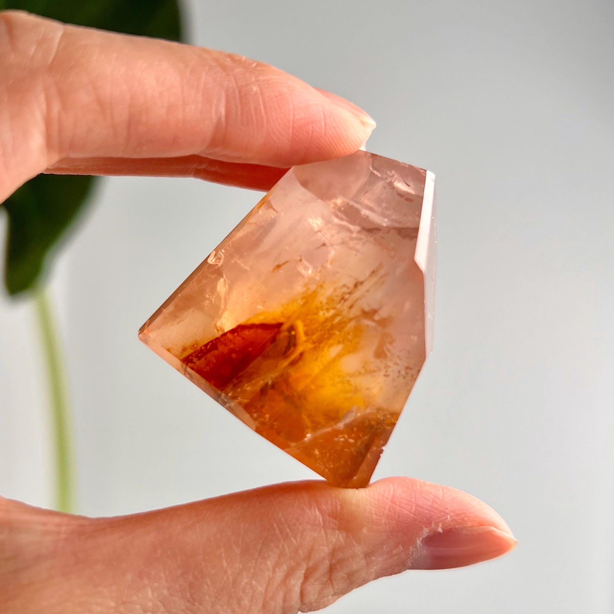 Grade AAA Golden Healer Rose Quartz Freeform - A Celestial Beacon of Love and Healing, GRC64, 71g