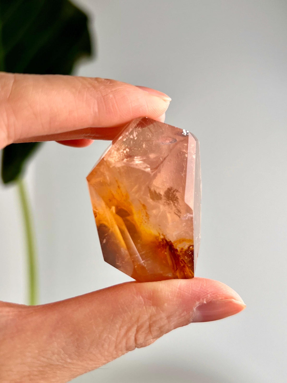 Grade AAA Golden Healer Rose Quartz Freeform - A Celestial Beacon of Love and Healing, GRC64, 71g