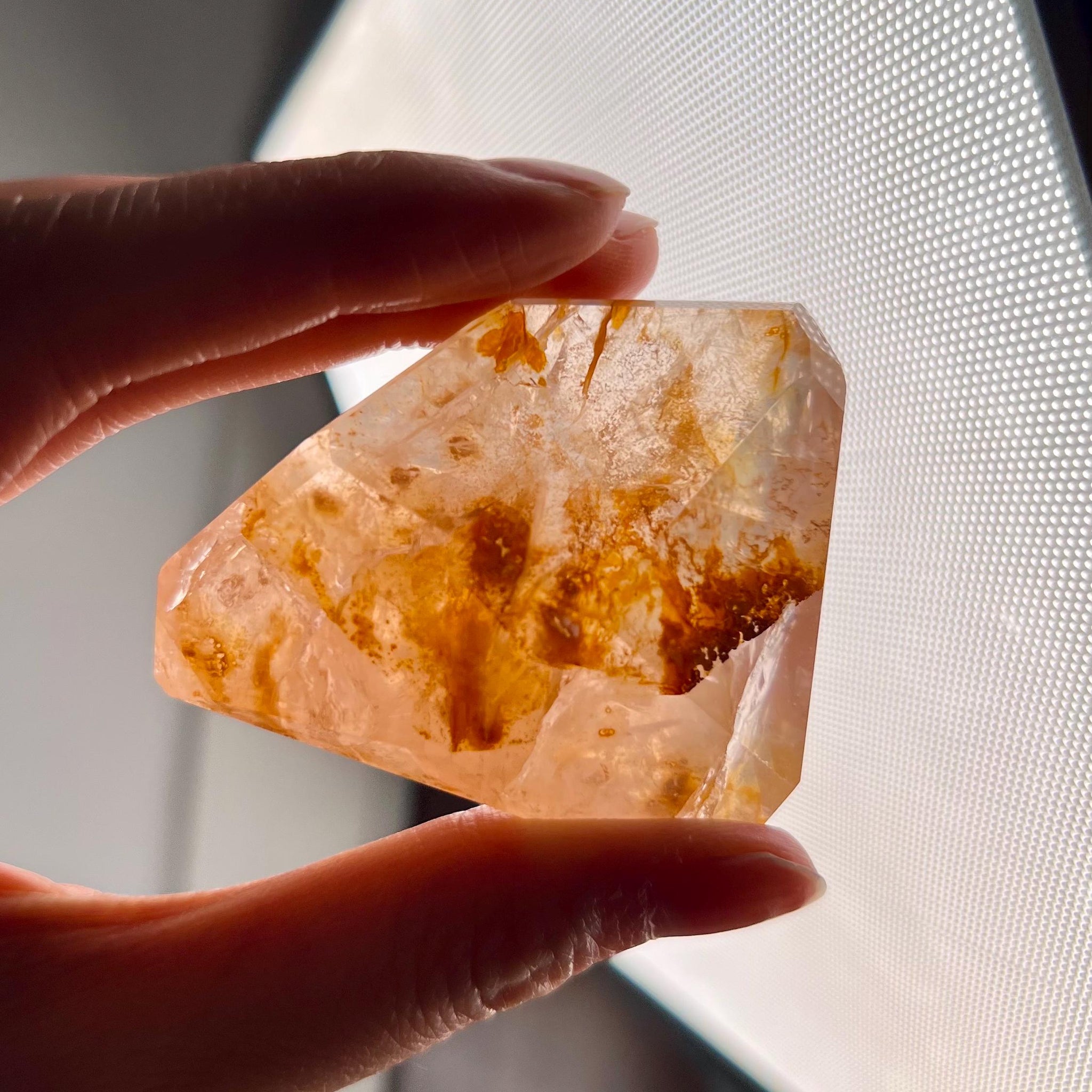 Grade AAA Golden Healer Rose Quartz Freeform - A Celestial Beacon of Love and Healing, GRC65, 76g