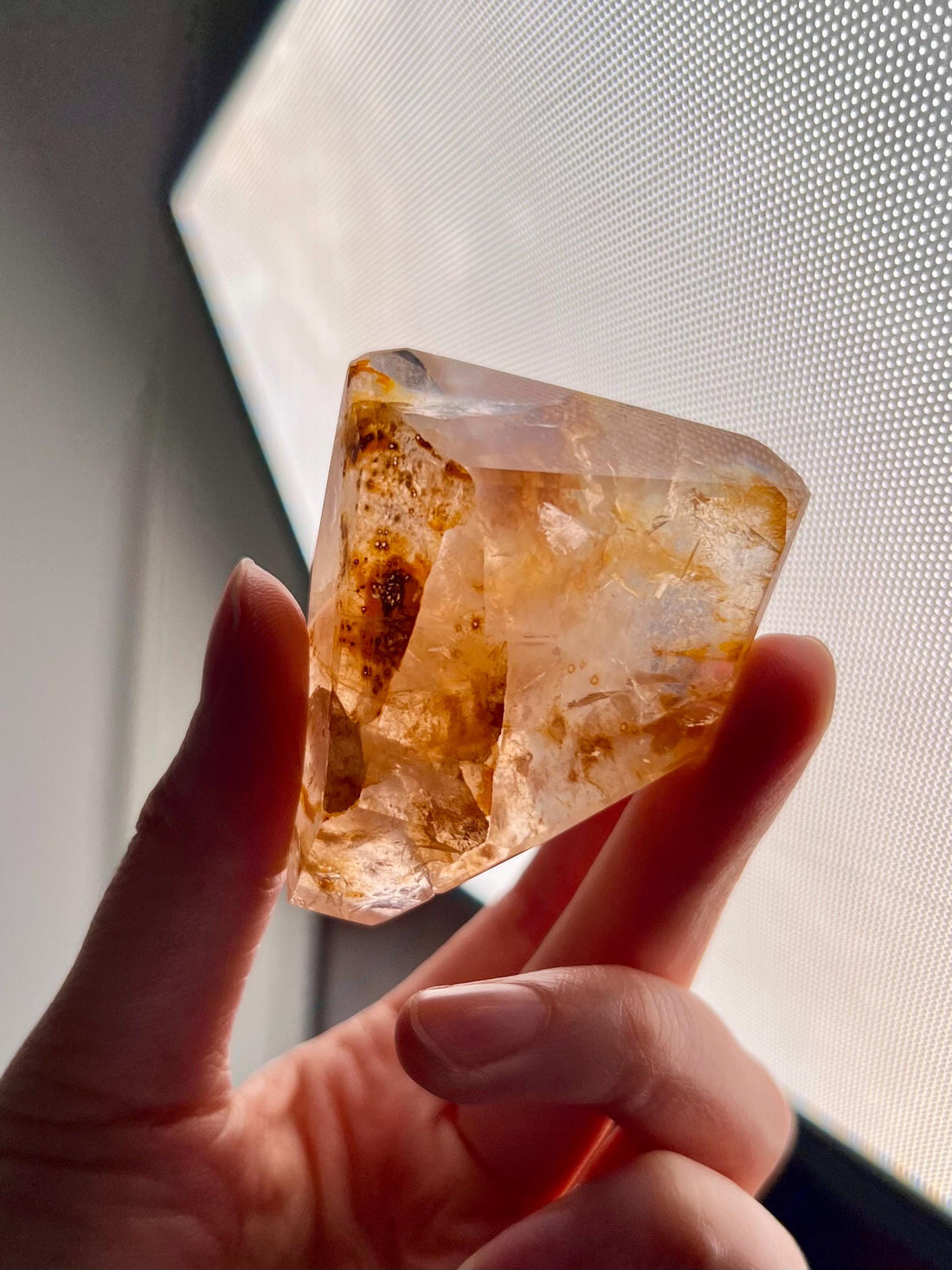 Grade AAA Golden Healer Rose Quartz Freeform - A Celestial Beacon of Love and Healing, GRC65, 76g