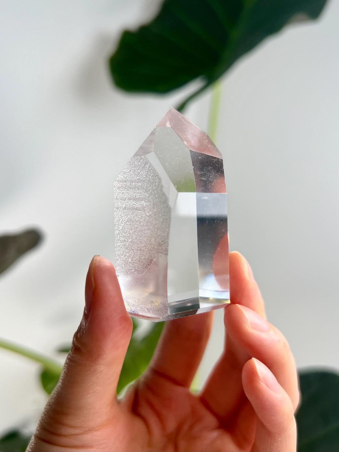 Grade AAA Lemurian Tower with Barcodes  - Semi-polished, Top Quality, from Sento Se Bahia LTC52, 86g