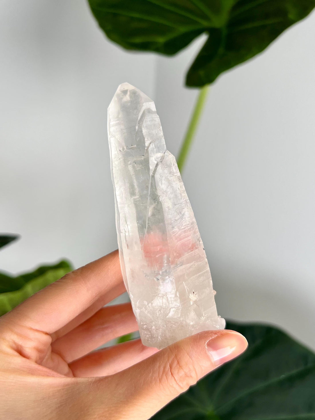 Grade AAA Natural Laser Quartz with Hematite Inclusion - Cathedral Formation from Batatal, Diamantina - SLH45, 146g
