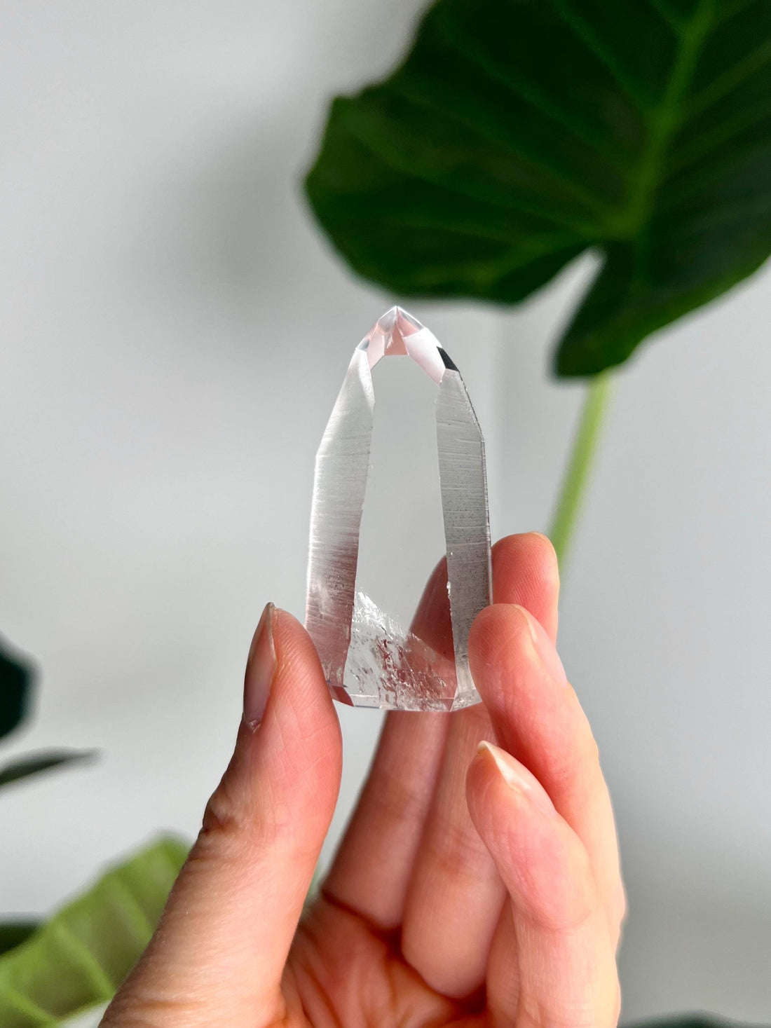Grade AAA Lemurian Tower with Barcodes - Semi-polished, Top Quality, from Sento Se Bahia LTC64, 36g