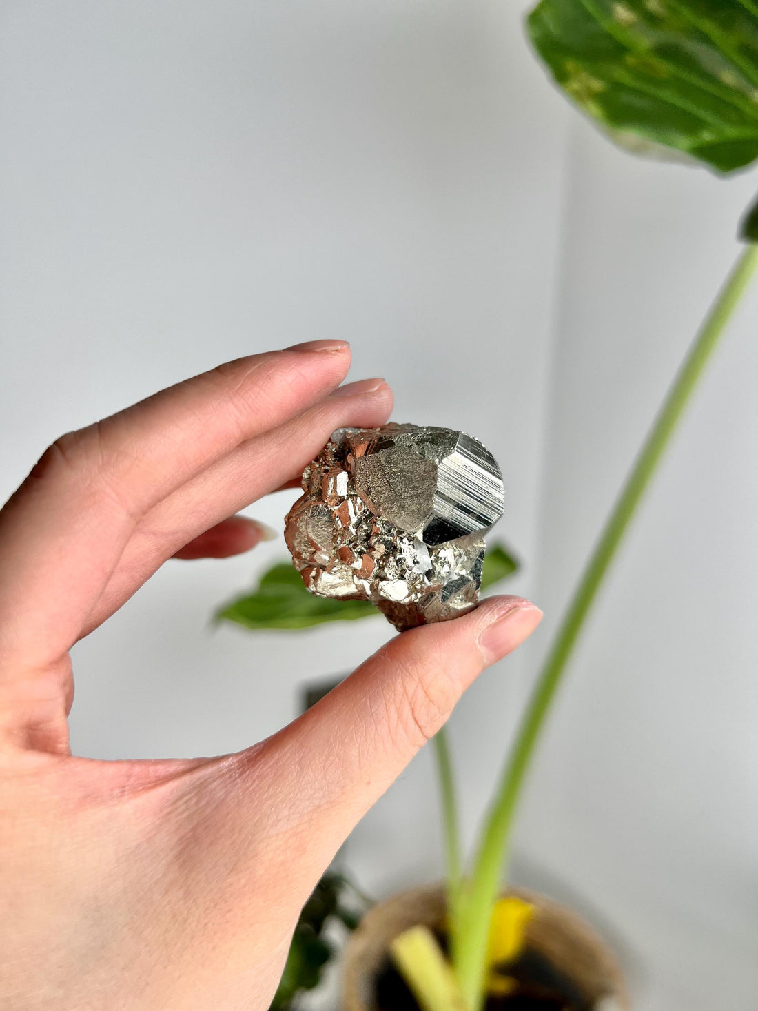 Grade AA Natural Pyrite from Peru – Protection Stone, Solar Plexus, Wealth Manifestation PRP12, 63g
