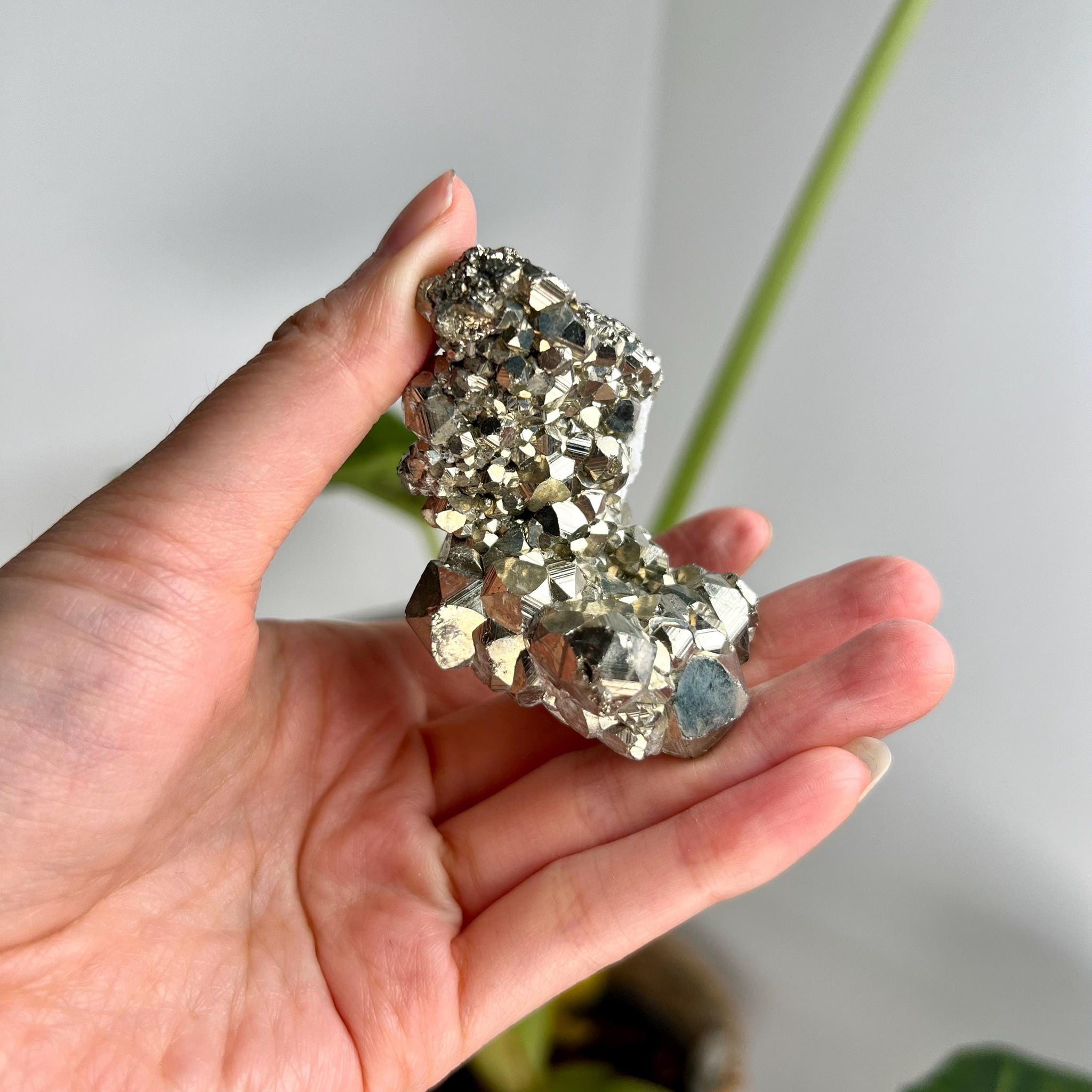 Grade AA Natural Pyrite from Peru – Protection Stone, Solar Plexus, Wealth Manifestation PRP33, 165g