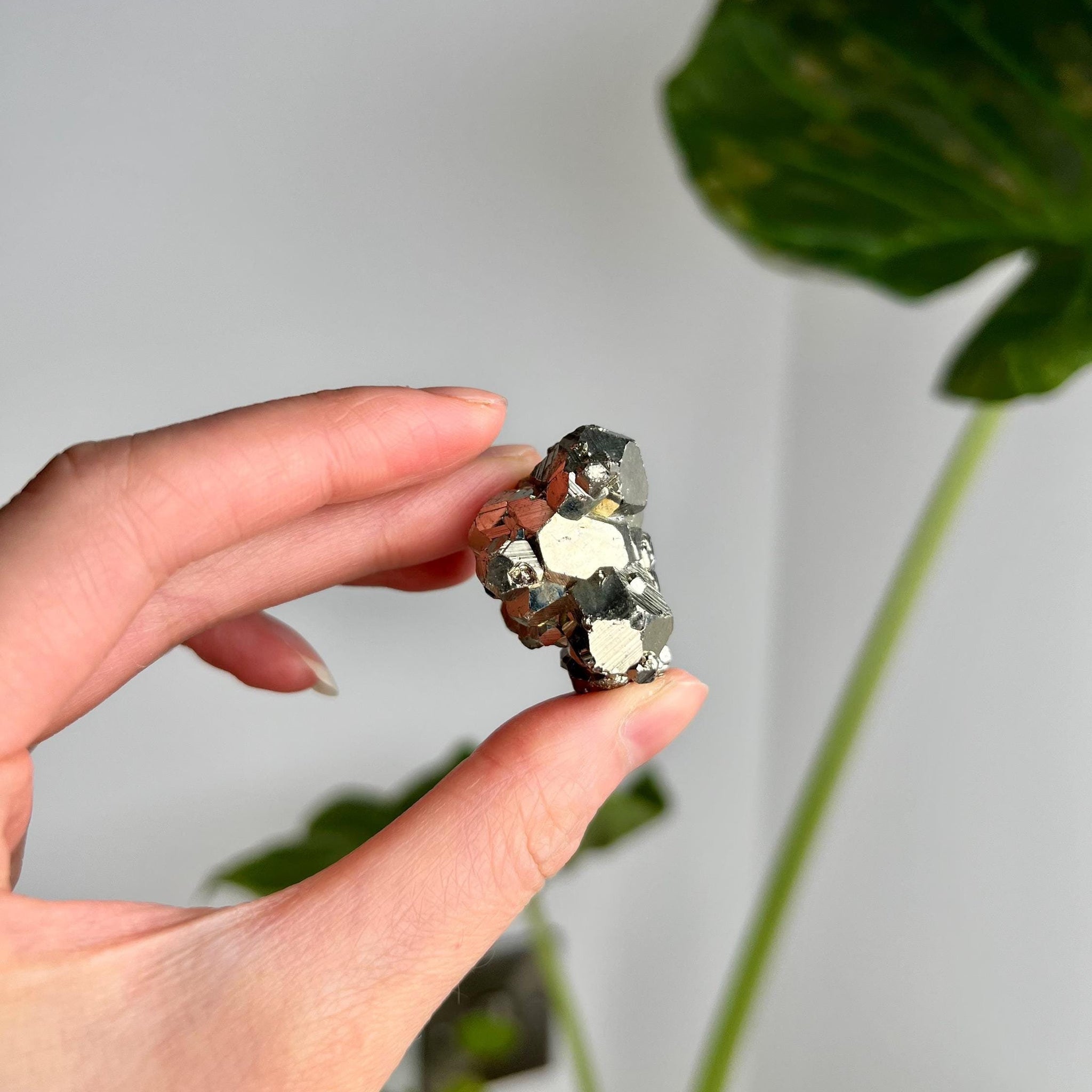 Grade AA Natural Pyrite from Peru – Protection Stone, Solar Plexus, Wealth Manifestation PRP14, 34g