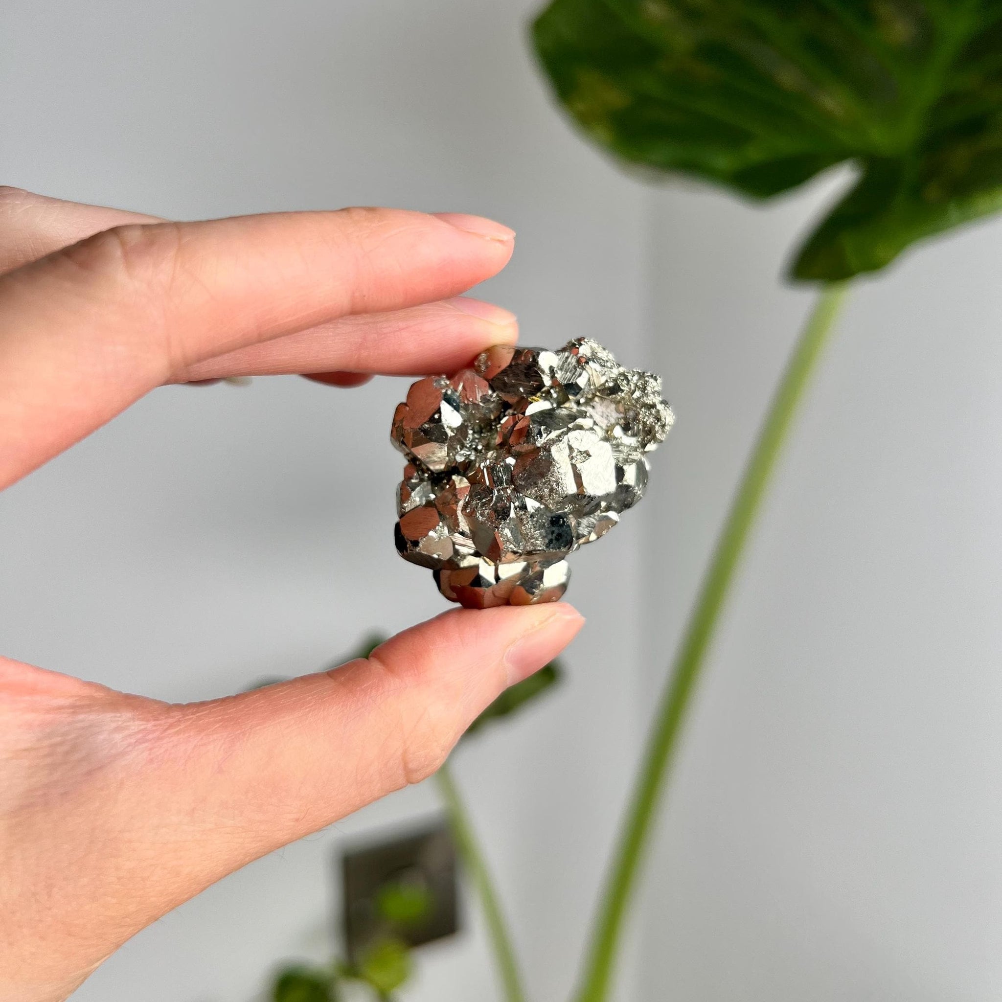 Grade AA Natural Pyrite from Peru – Protection Stone, Solar Plexus, Wealth Manifestation PRP15, 44g