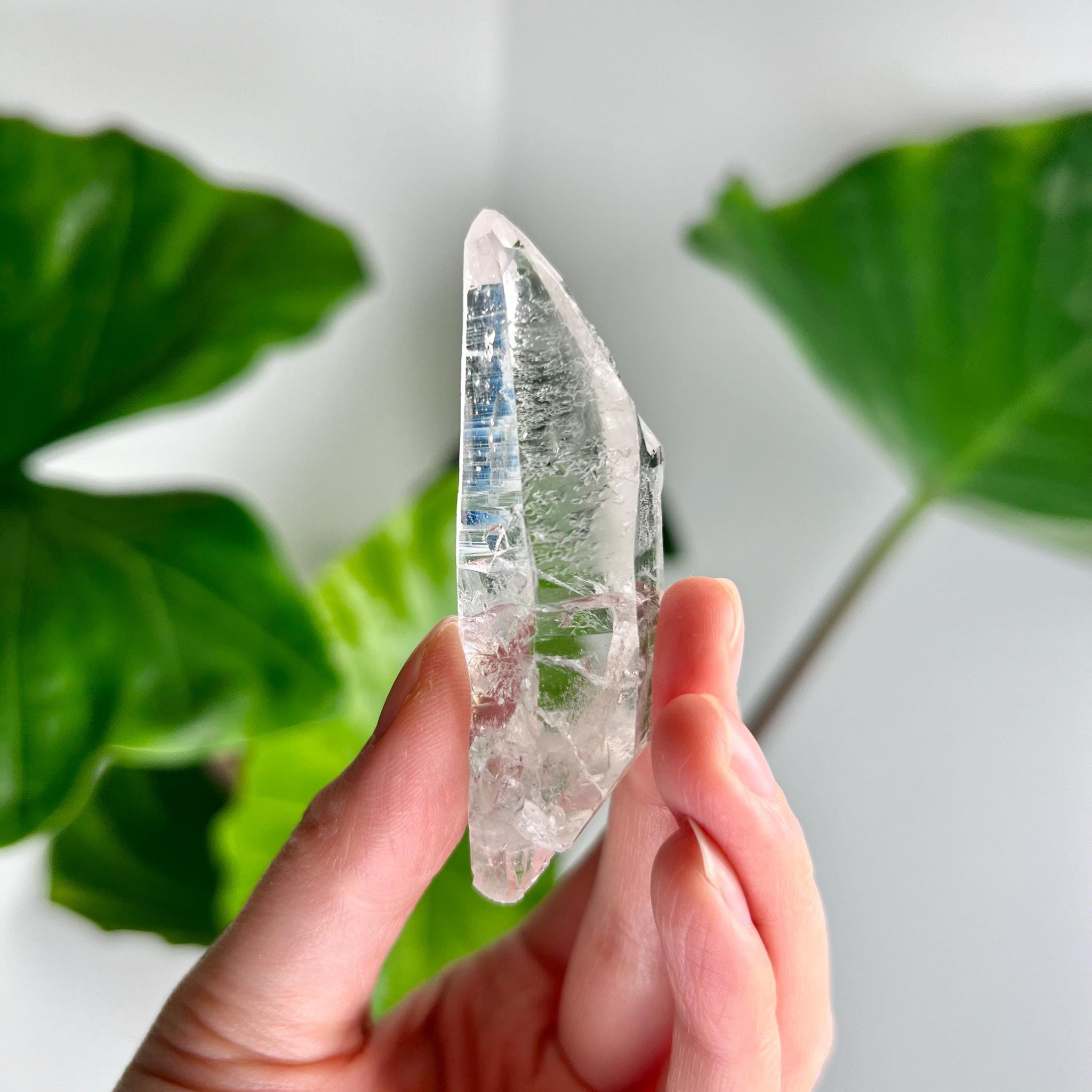 Self-Healed Natural Double-Terminated Lemurian, Grade A -  from South Serra do Cabral Region, LPS22, 38g