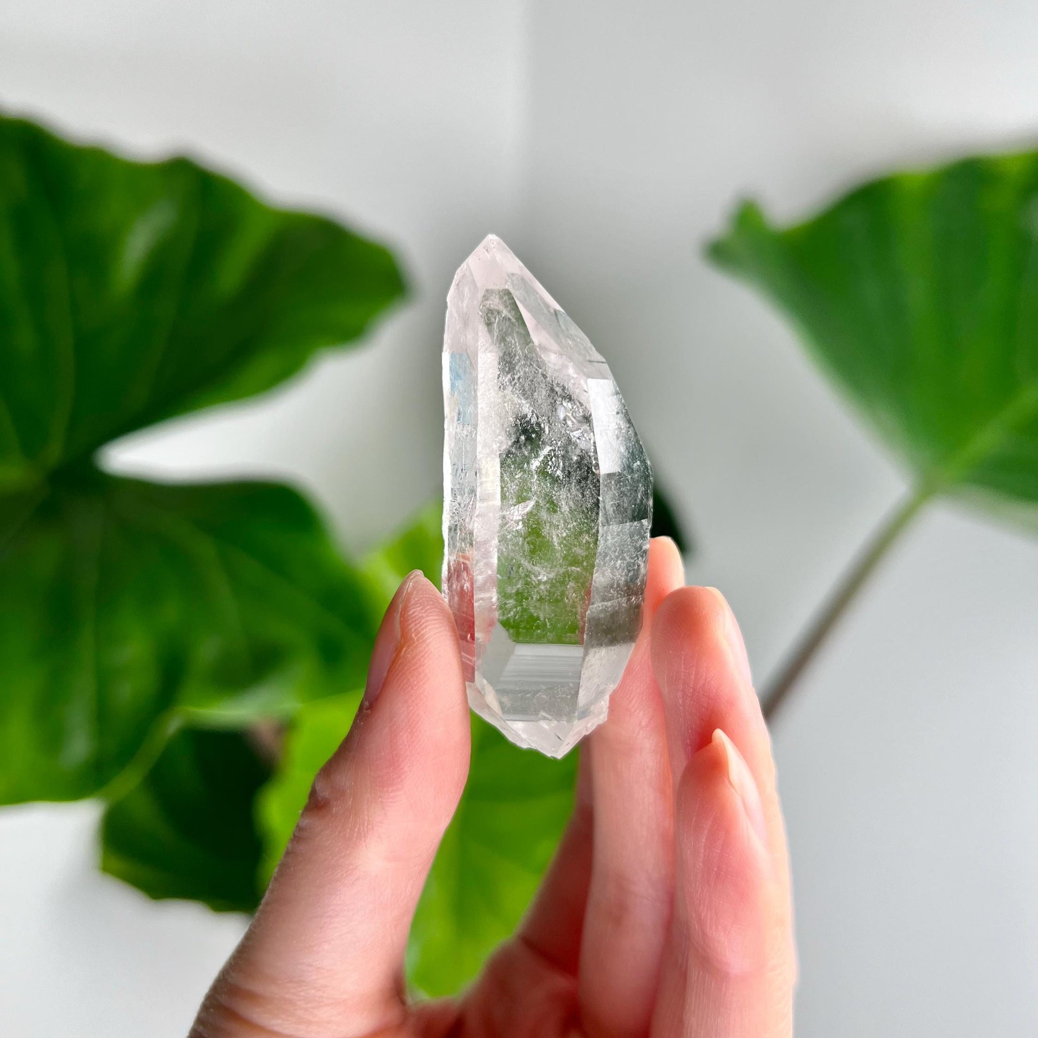 Rare Grade AA 100% Natural Double-Terminated Lemurian with multiple timelinks -  from South Serra do Cabral Region, LPS23, 37g