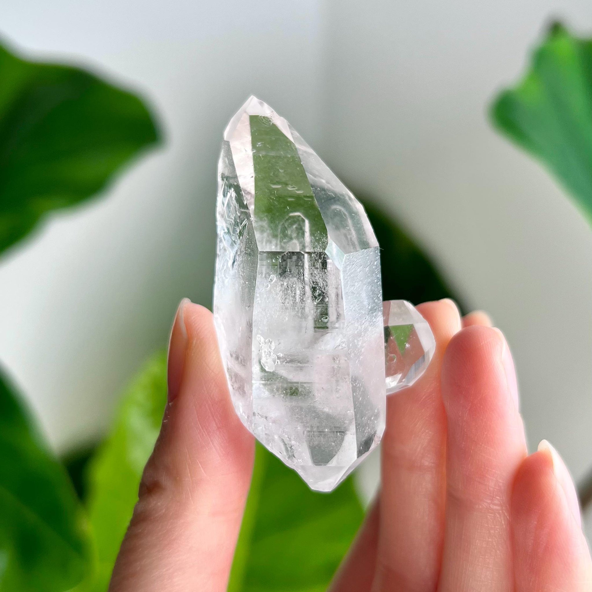 Grade AA 100% Natural Double-Terminated Lemurian -  from South Serra do Cabral Region, LPS37, 40g