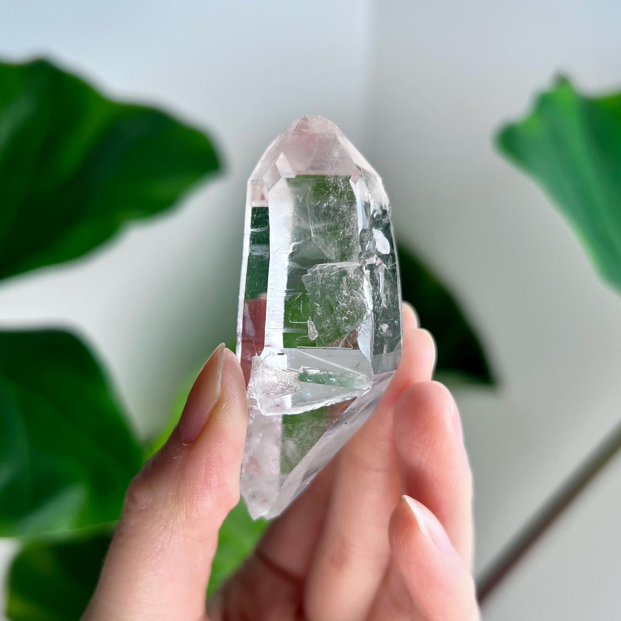 Grade AA 100% Natural Double-Terminated Lemurian -  from South Serra do Cabral Region, LPS39, 43g