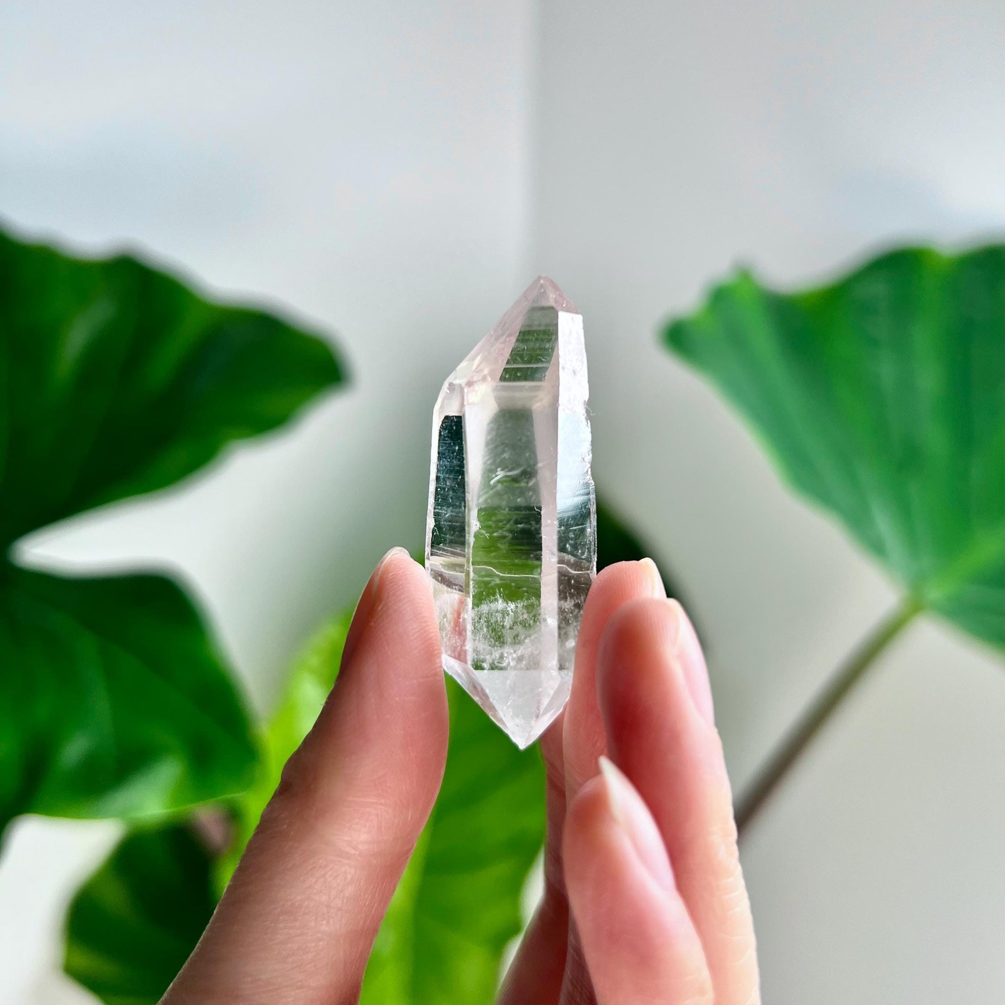 Grade AA 100% Natural Double-Terminated Lemurian -  from South Serra do Cabral Region, LPS48, 22g