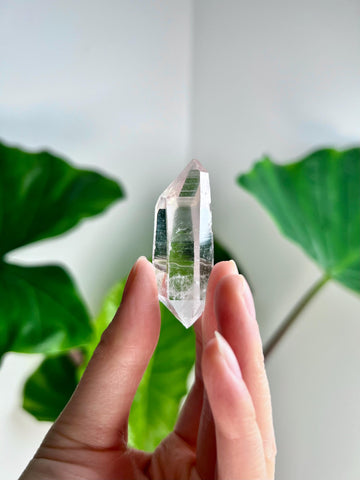 Grade AA 100% Natural Double-Terminated Lemurian -  from South Serra do Cabral Region, LPS48, 22g