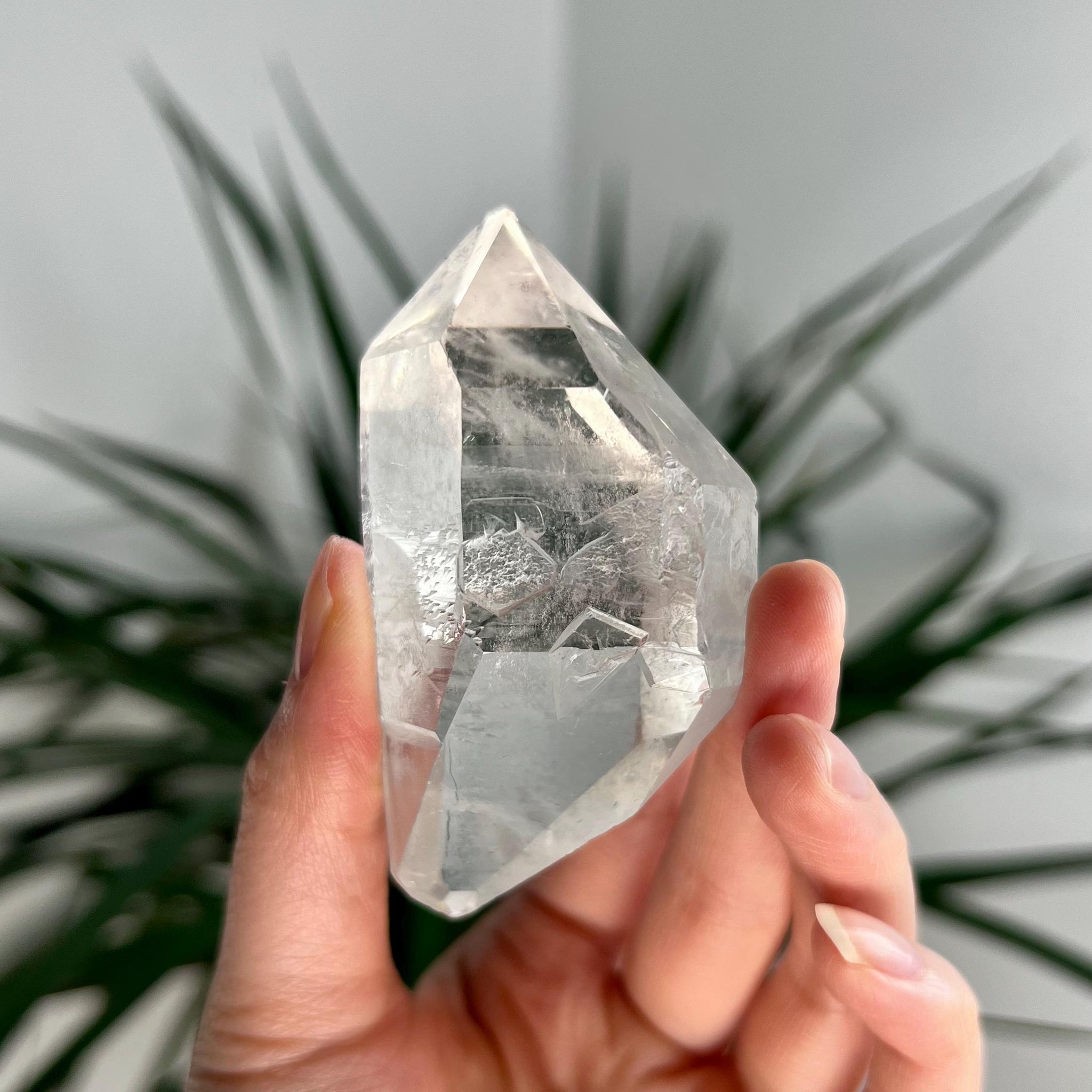 100% Natural Self-Healed Double-Terminated Lemurian, Lemurian DT -  from South Serra do Cabral Region, LPD06, 114g