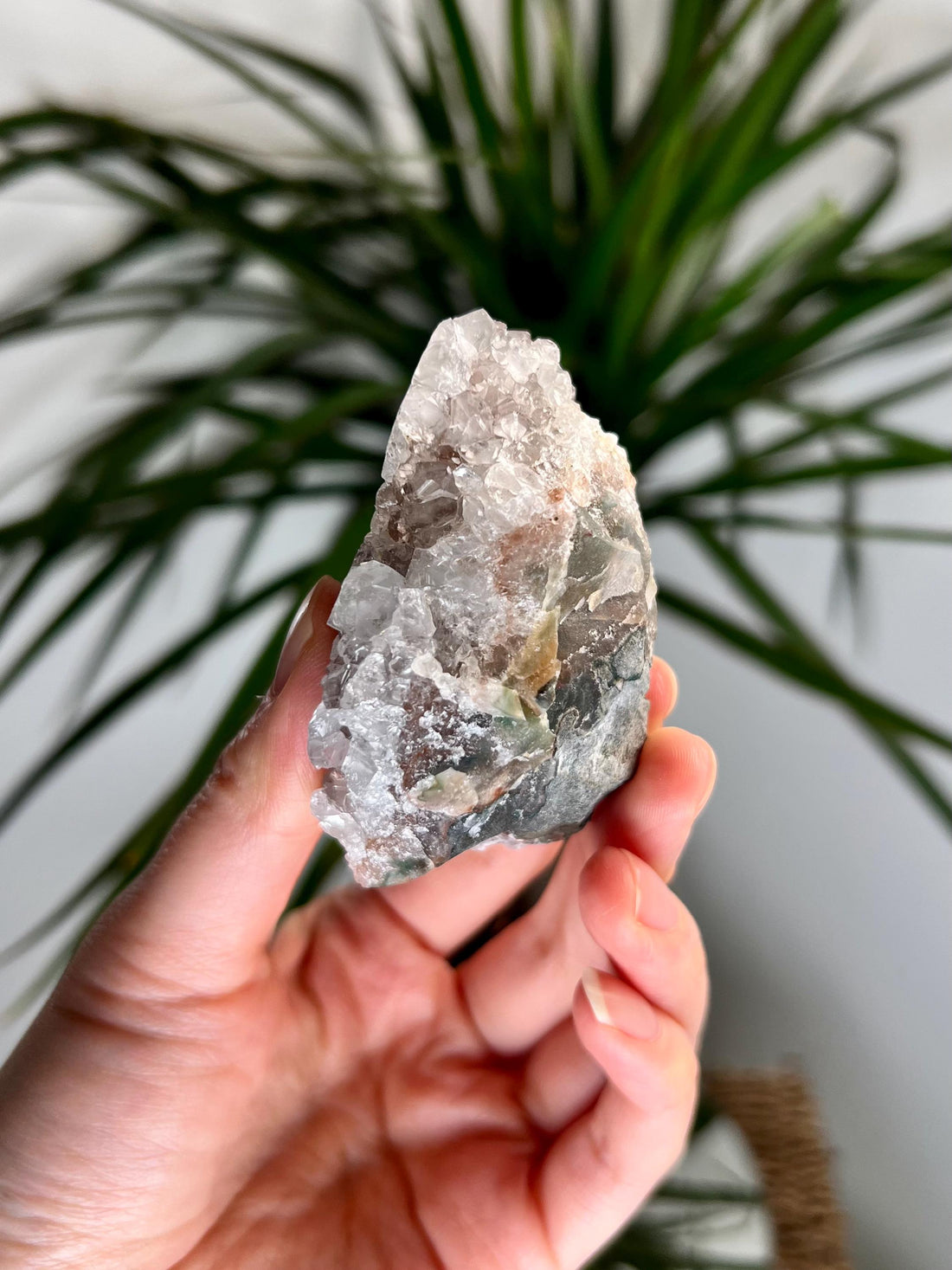 Grade A+ Natural Amethyst Flower Stalactite from Uruguay – Unique Formation, High-Energy Healing Crystal - US35, 111g