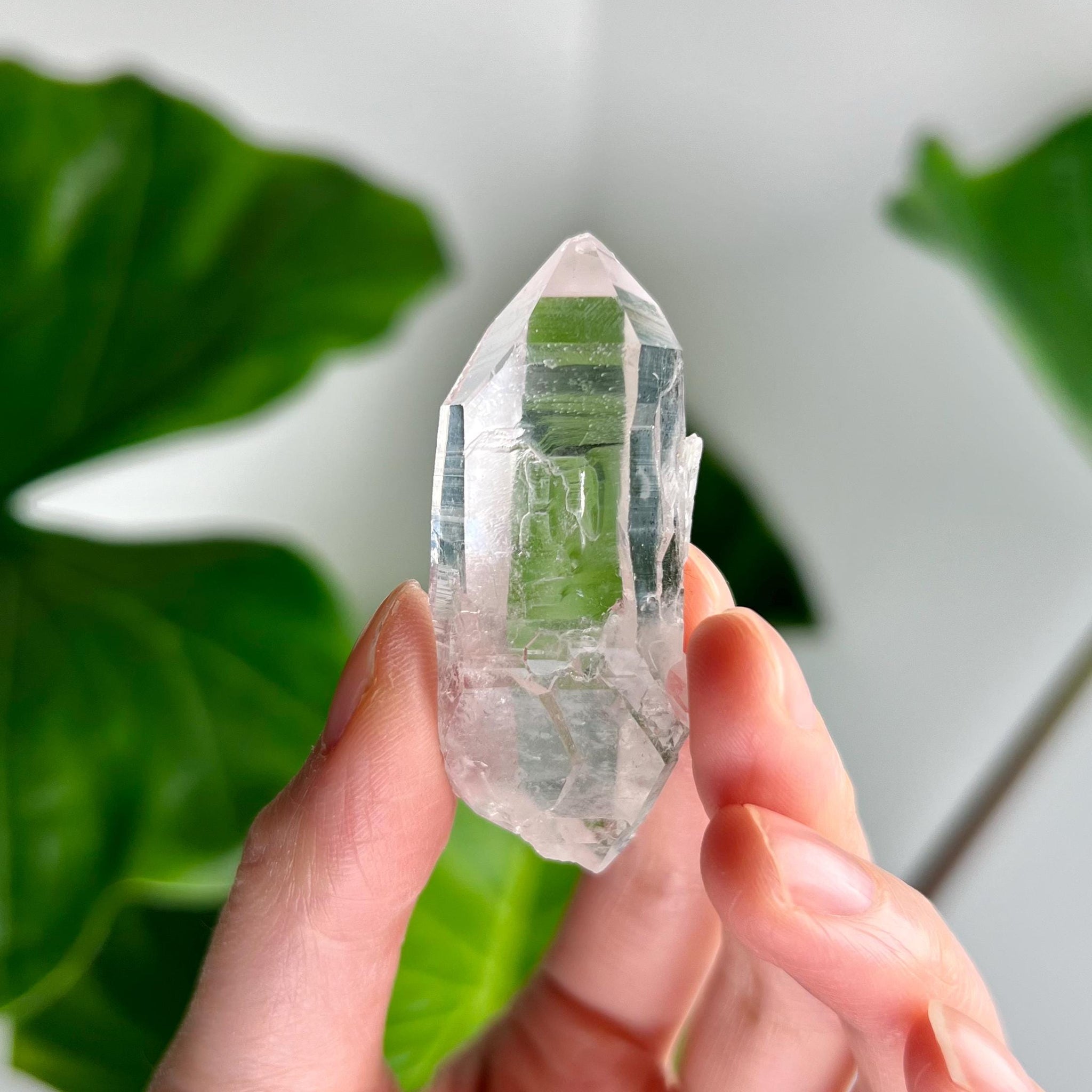 Rare Grade AA 100% Natural Double-Terminated Lemurian with Penetration -  from South Serra do Cabral Region, LPS19, 28g