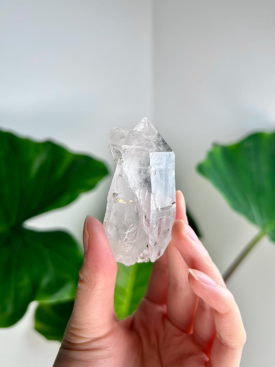 Rare 100% Natural Double-Terminated Lemurian, Unique Bridge formation -  from South Serra do Cabral Region, LPS34, 64g