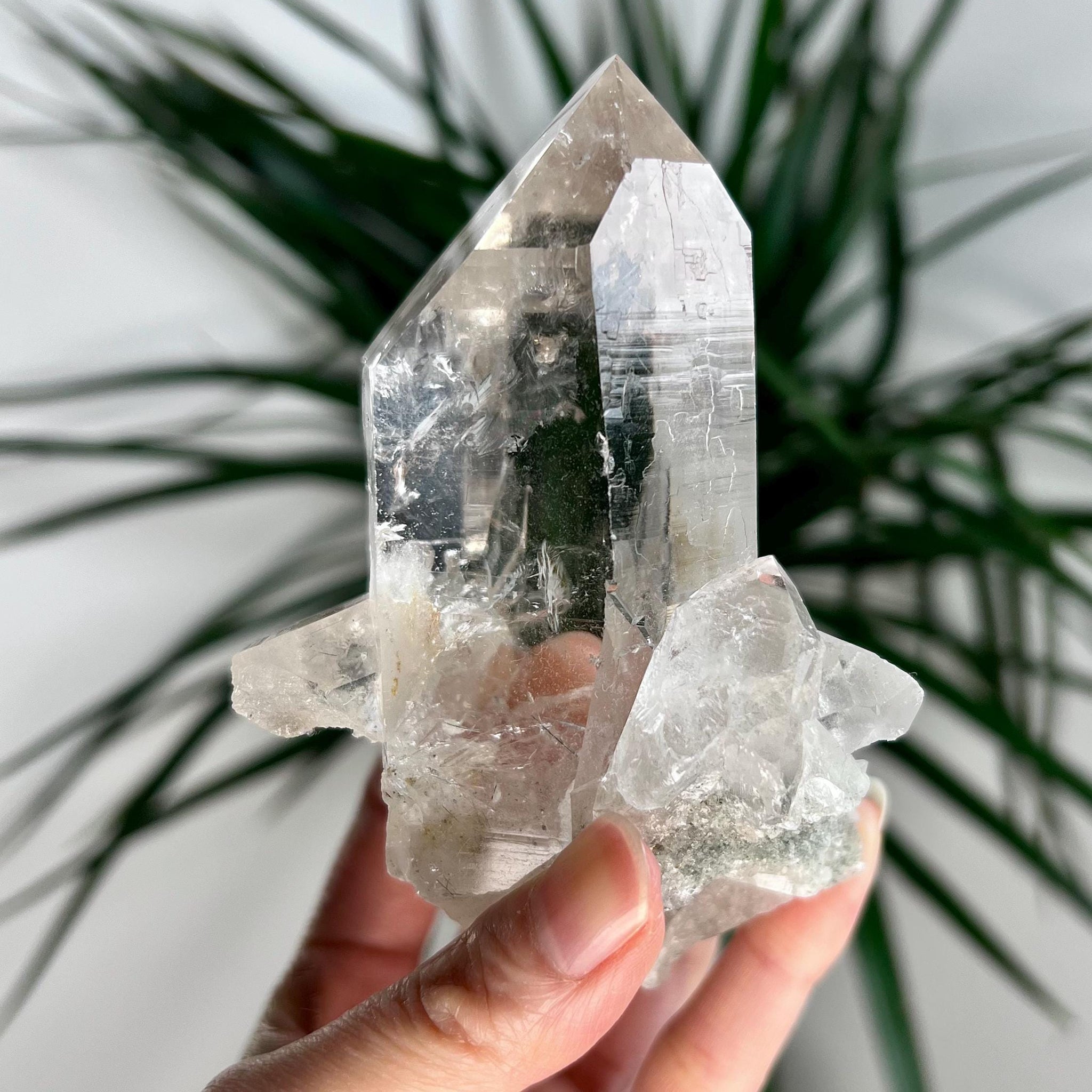 RARE Grade AA+ Lemurian Cathedral Quartz – Akashic Records, Manifestation, and Healing Energy, from Diamantina, Brazil LCC08, 332g