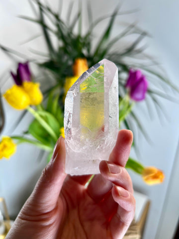 Grade AA Starbrary Quartz – Unique Glyphs, Record Keepers, and Galactic Wisdom, from Tomás Gonzaga, Minas Gerais, Brazil RQG38, 108g