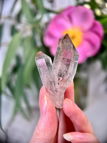 Grade AA+ Natural Etched Smoky Quartz Cluster from Bahia, Brazil SCC25, 25g