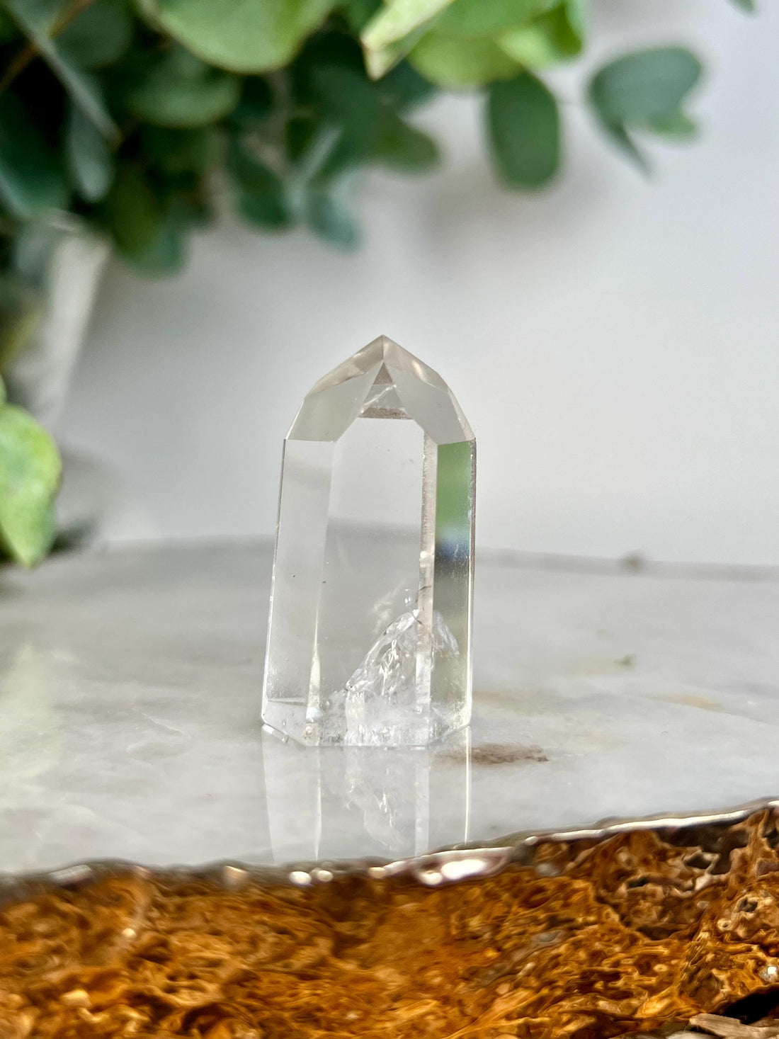 Grade AA+ Clear Quartz Towers from Diamantina, Brazil | Ethically Sourced for Flood Relief | Minor Polish Imperfections 04-28g