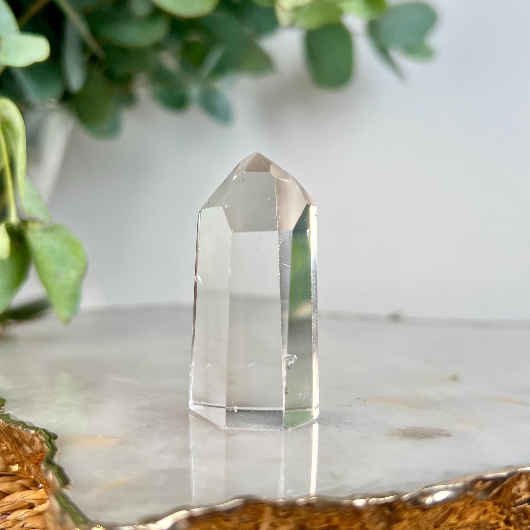 Grade AA+ Clear Quartz Towers from Diamantina, Brazil | Ethically Sourced for Flood Relief | Minor Polish Imperfections 05-35g