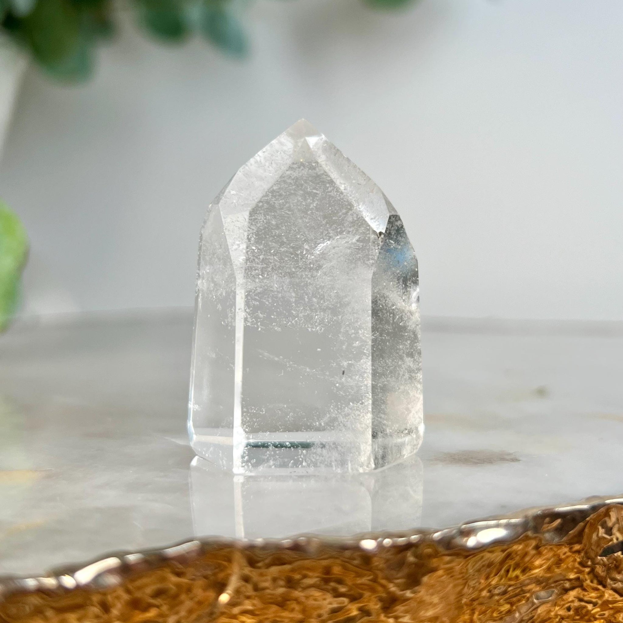 Grade AA+ Clear Quartz Towers from Diamantina, Brazil | Ethically Sourced for Flood Relief | Minor Polish Imperfections 08-38g