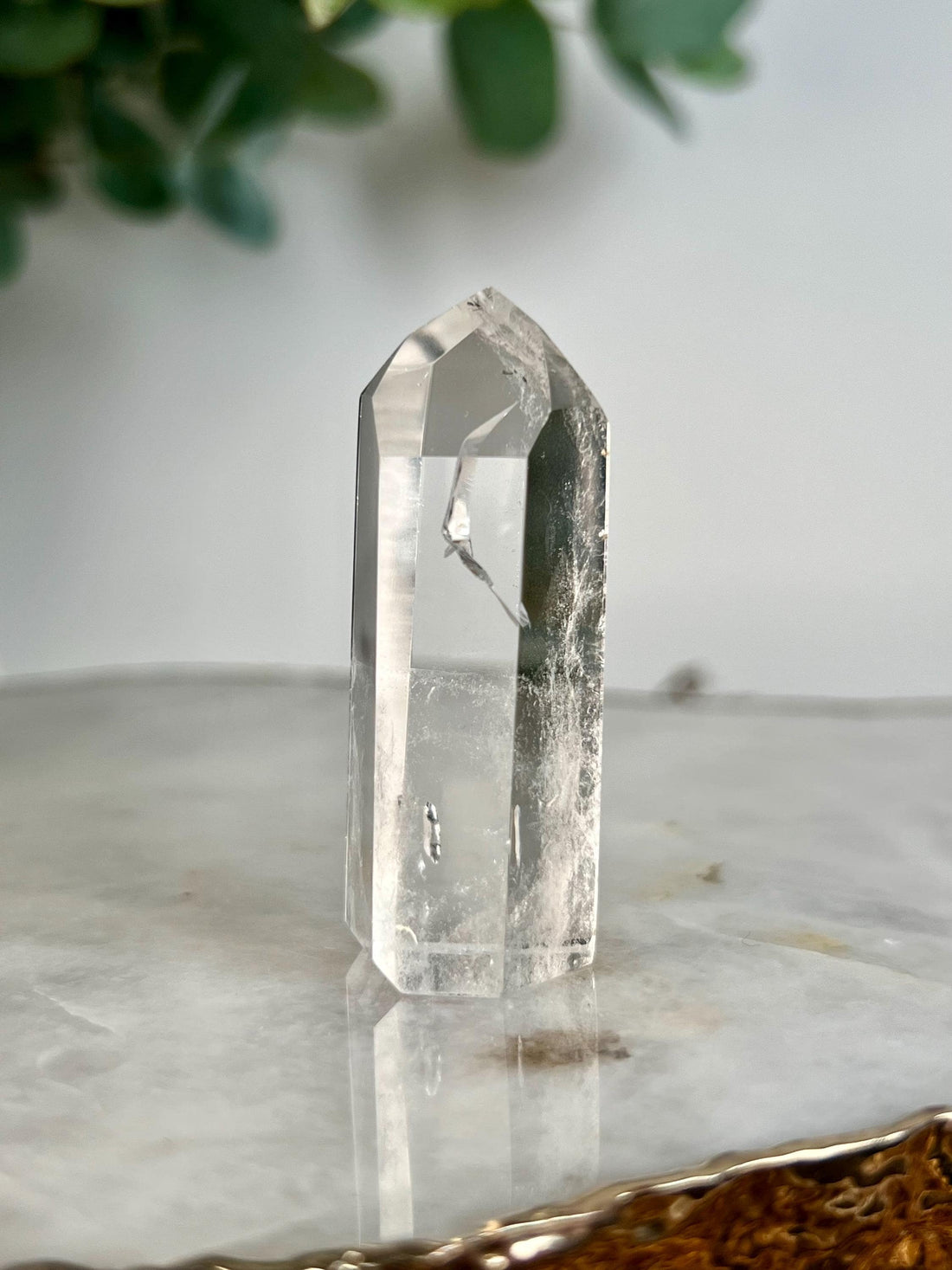 Grade AA Clear Quartz Towers from Diamantina, Brazil | Ethically Sourced for Flood Relief | Minor Polish Imperfections 20-35g