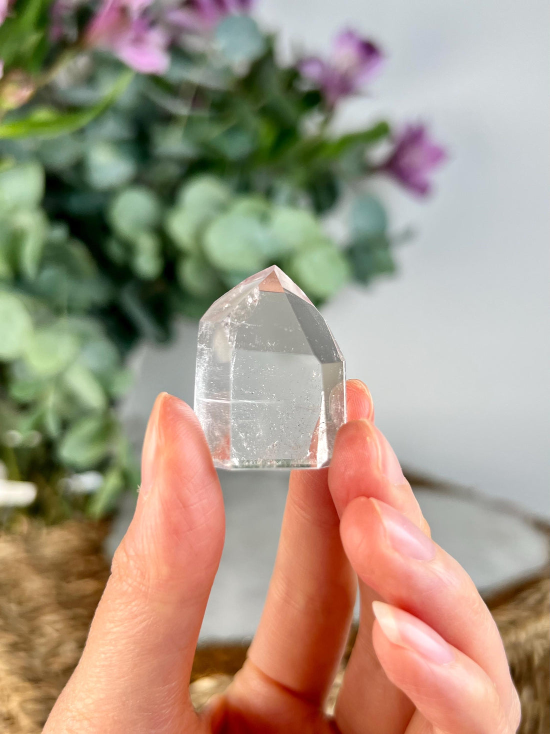 Grade AA Clear Quartz Towers from Diamantina, Brazil | Ethically Sourced for Flood Relief | Minor Polish Imperfections 21-21g