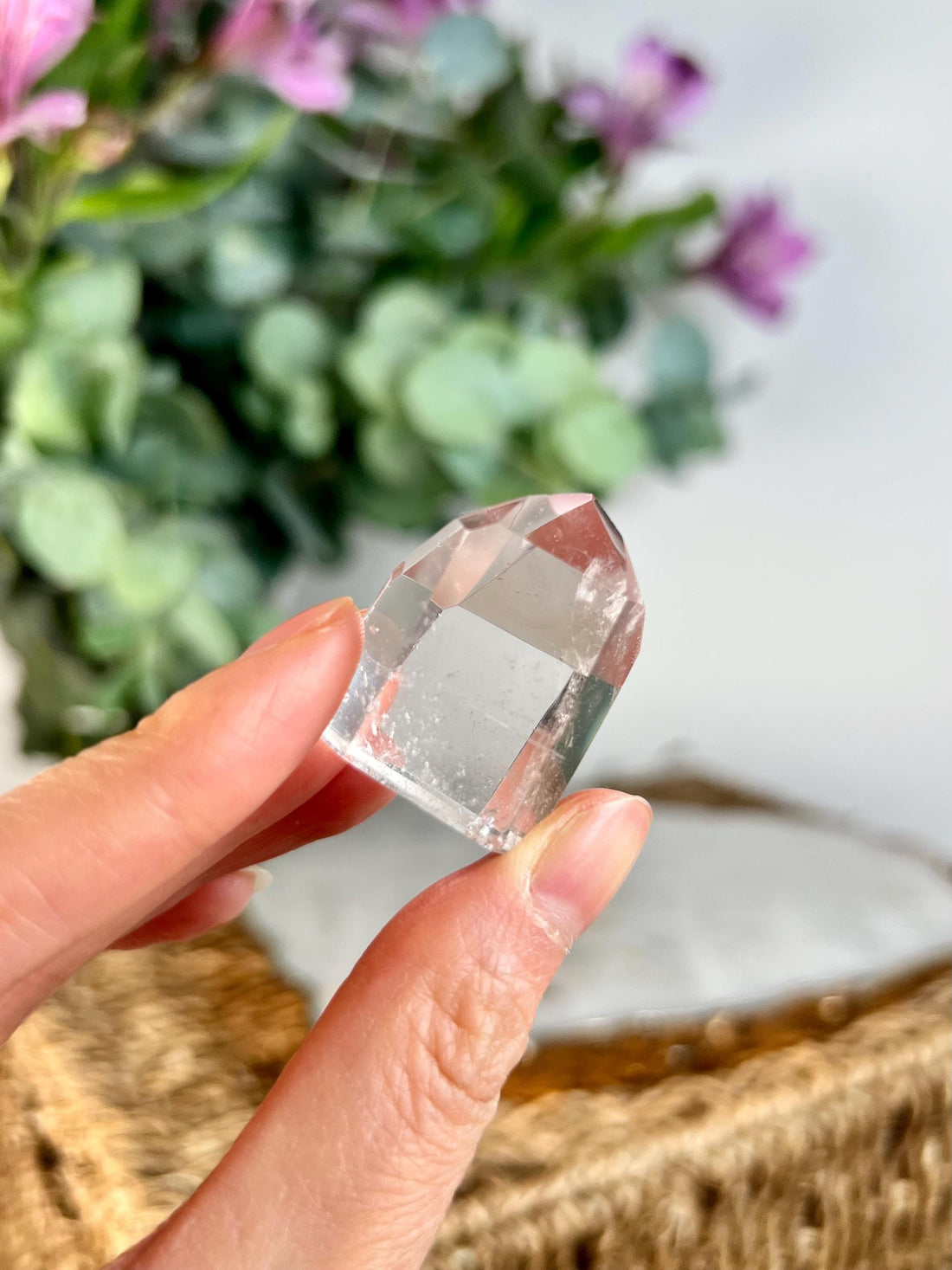 Grade AA Clear Quartz Towers from Diamantina, Brazil | Ethically Sourced for Flood Relief | Minor Polish Imperfections 21-21g