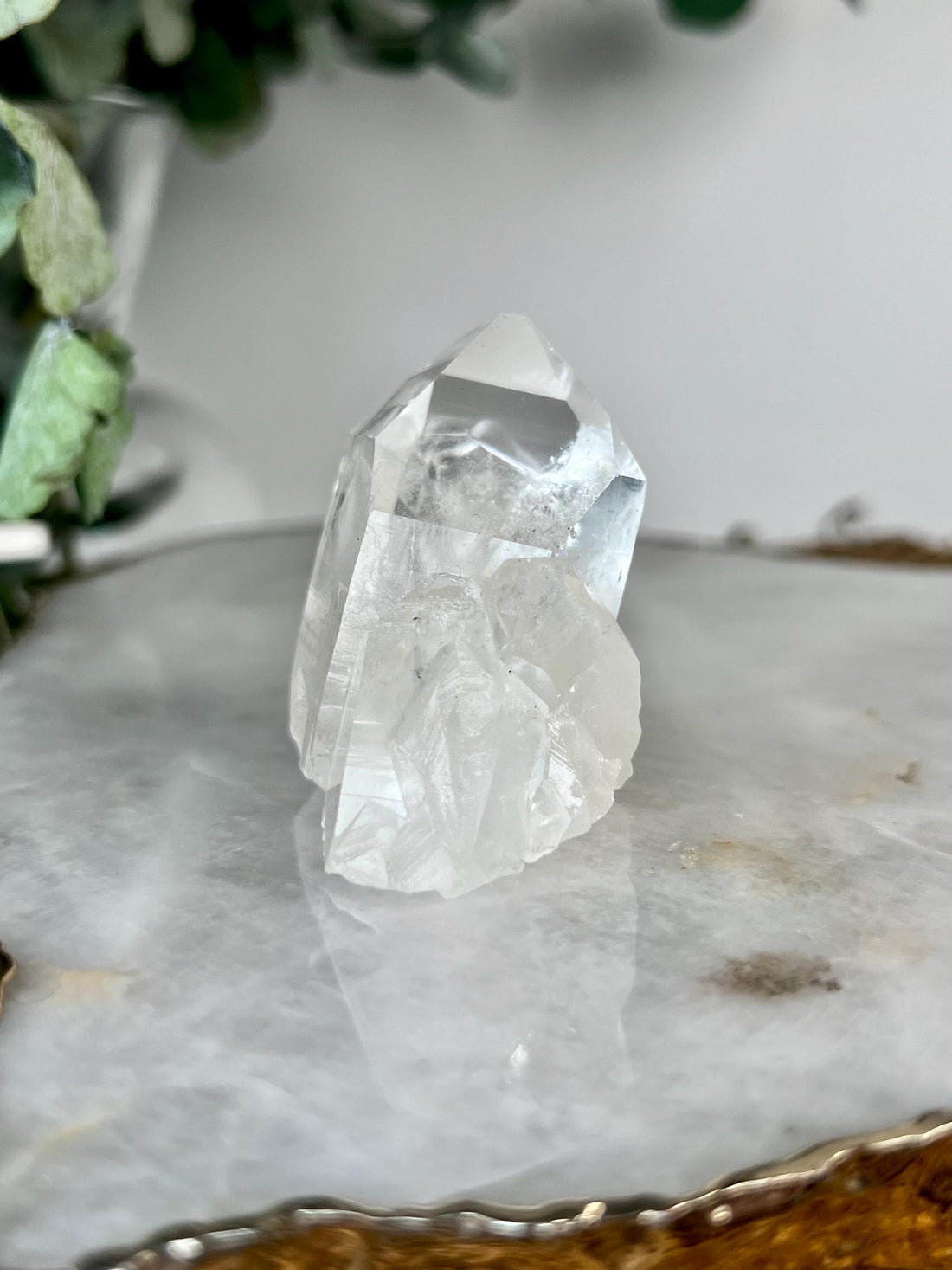 Grade A Natural Clear Quartz Cluster from Diamantina, 83g, CC20