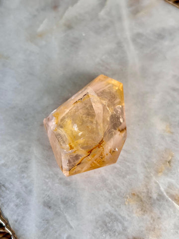Grade AAA Golden Healer Rose Quartz Freeform - A Celestial Beacon of Love and Healing, GRC94, 89g