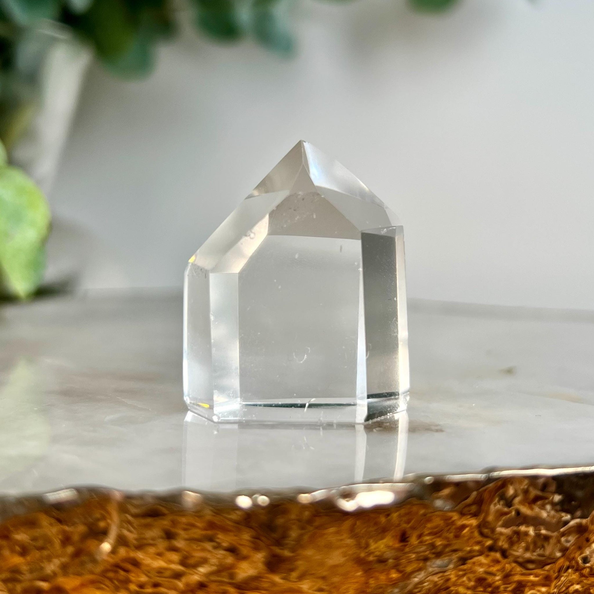 Grade AA+ Clear Quartz Towers from Diamantina, Brazil | Ethically Sourced for Flood Relief | Minor Polish Imperfections 01-31g