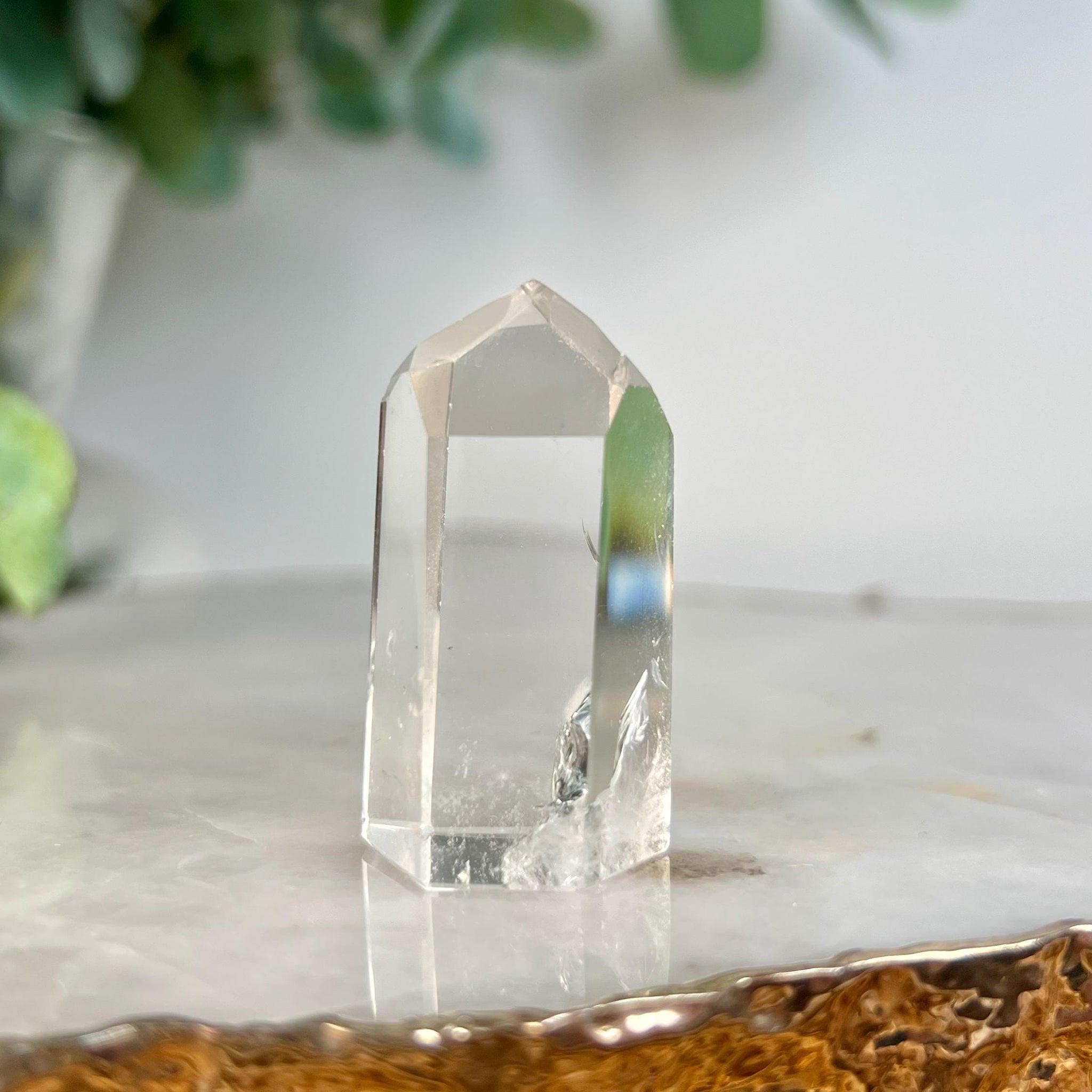 Grade AA+ Clear Quartz Towers from Diamantina, Brazil | Ethically Sourced for Flood Relief | Minor Polish Imperfections 04-28g