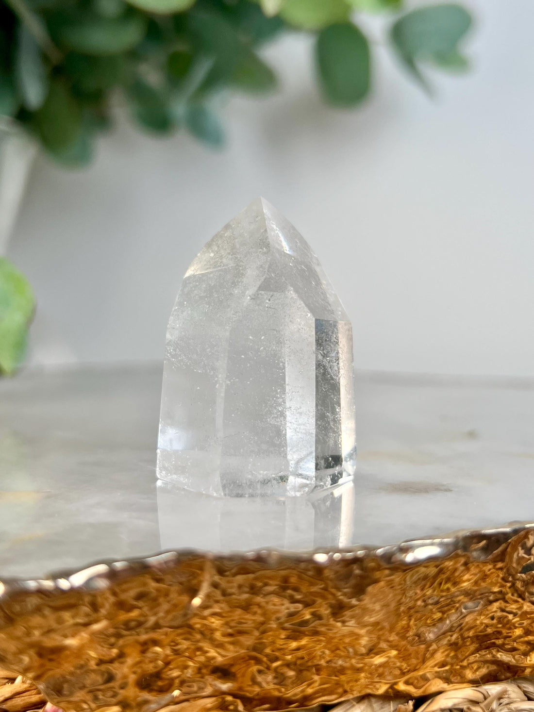 Grade AA+ Clear Quartz Towers from Diamantina, Brazil | Ethically Sourced for Flood Relief | Minor Polish Imperfections 08-38g