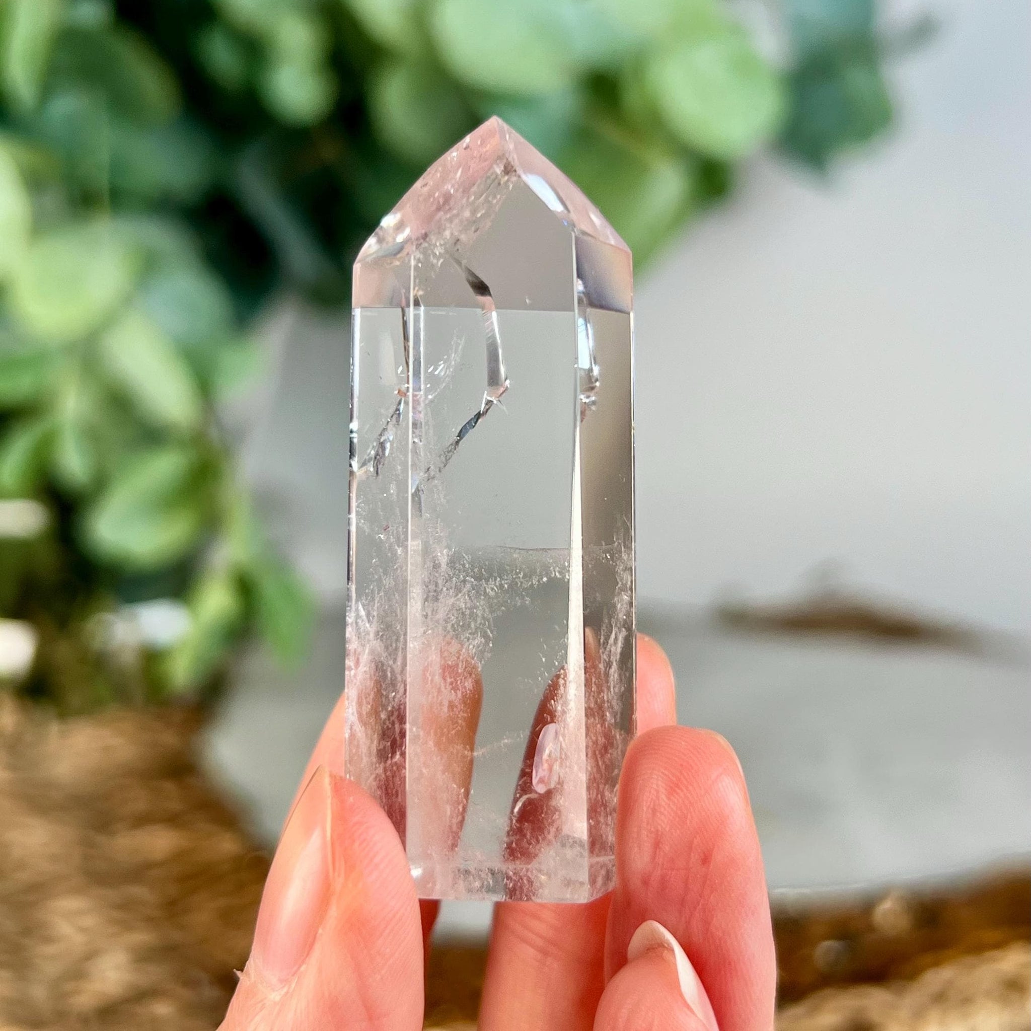 Grade AA Clear Quartz Towers from Diamantina, Brazil | Ethically Sourced for Flood Relief | Minor Polish Imperfections 20-35g