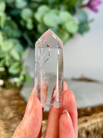 Grade AA Clear Quartz Towers from Diamantina, Brazil | Ethically Sourced for Flood Relief | Minor Polish Imperfections 20-35g