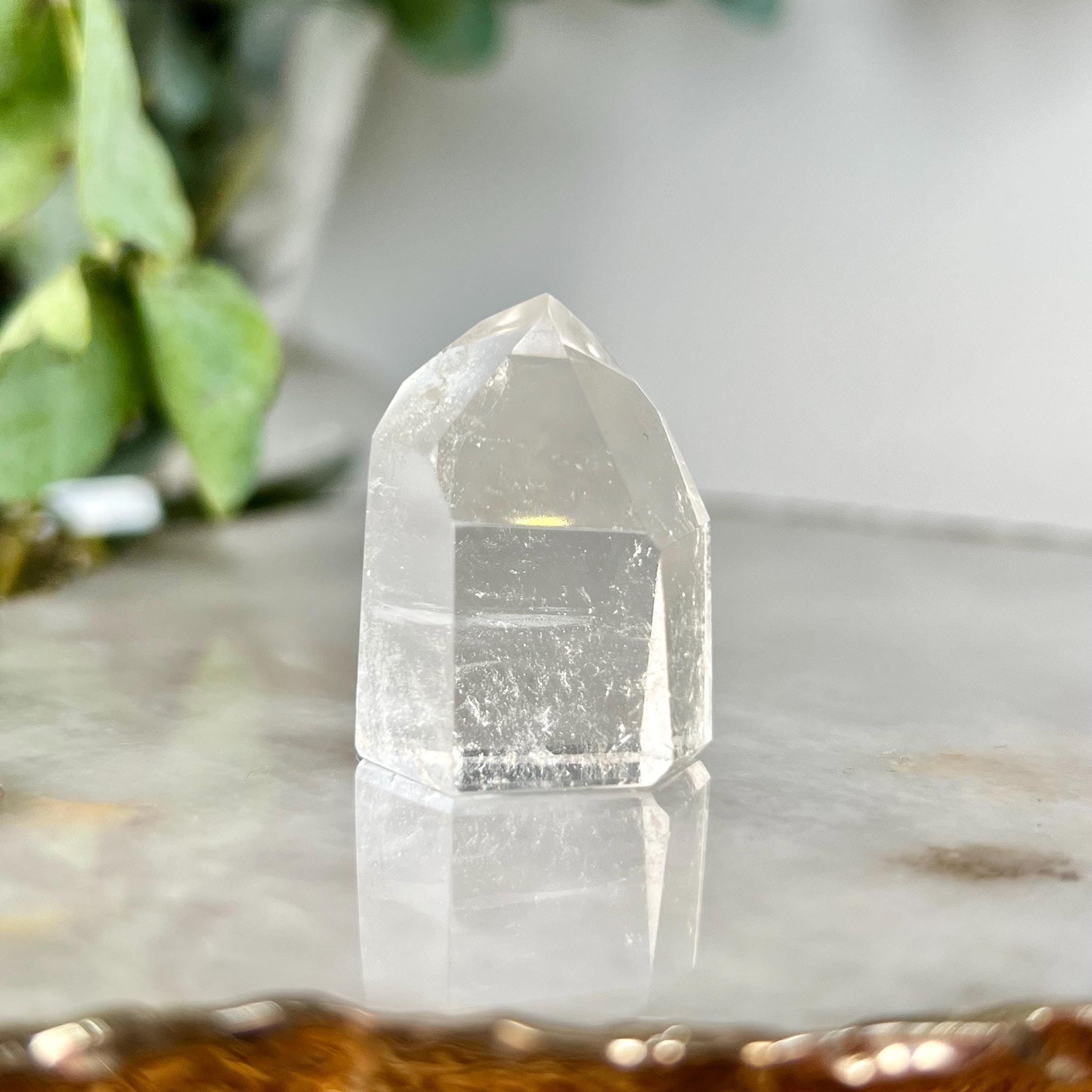 Grade AA Clear Quartz Towers from Diamantina, Brazil | Ethically Sourced for Flood Relief | Minor Polish Imperfections 21-21g